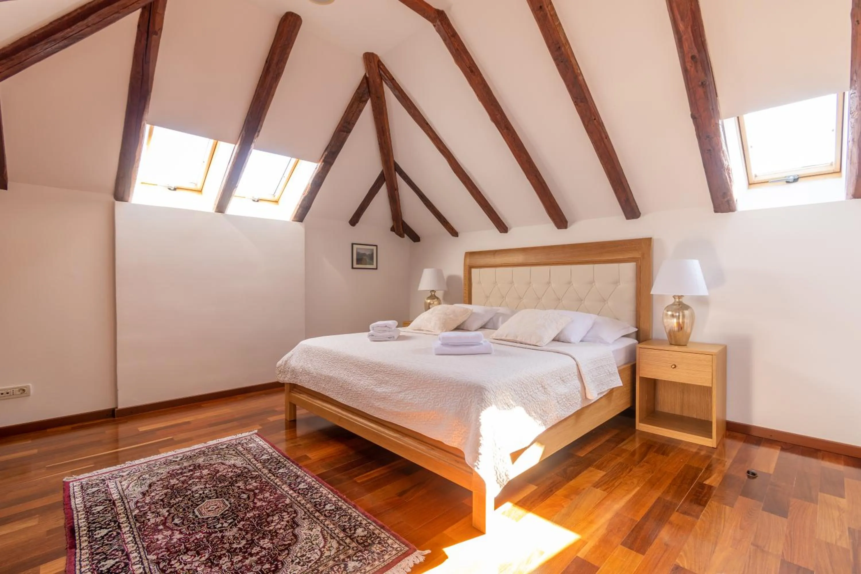 Bedroom, Bed in B&B Heritage Villa Apolon