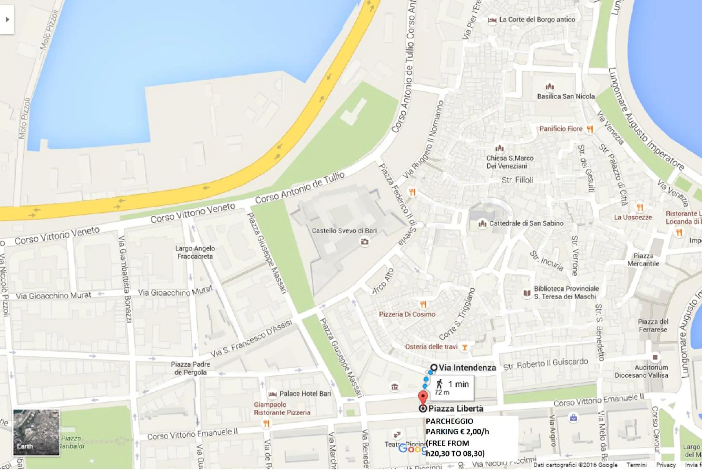 Neighbourhood, Bird's-eye View in B&B Bari Old Town