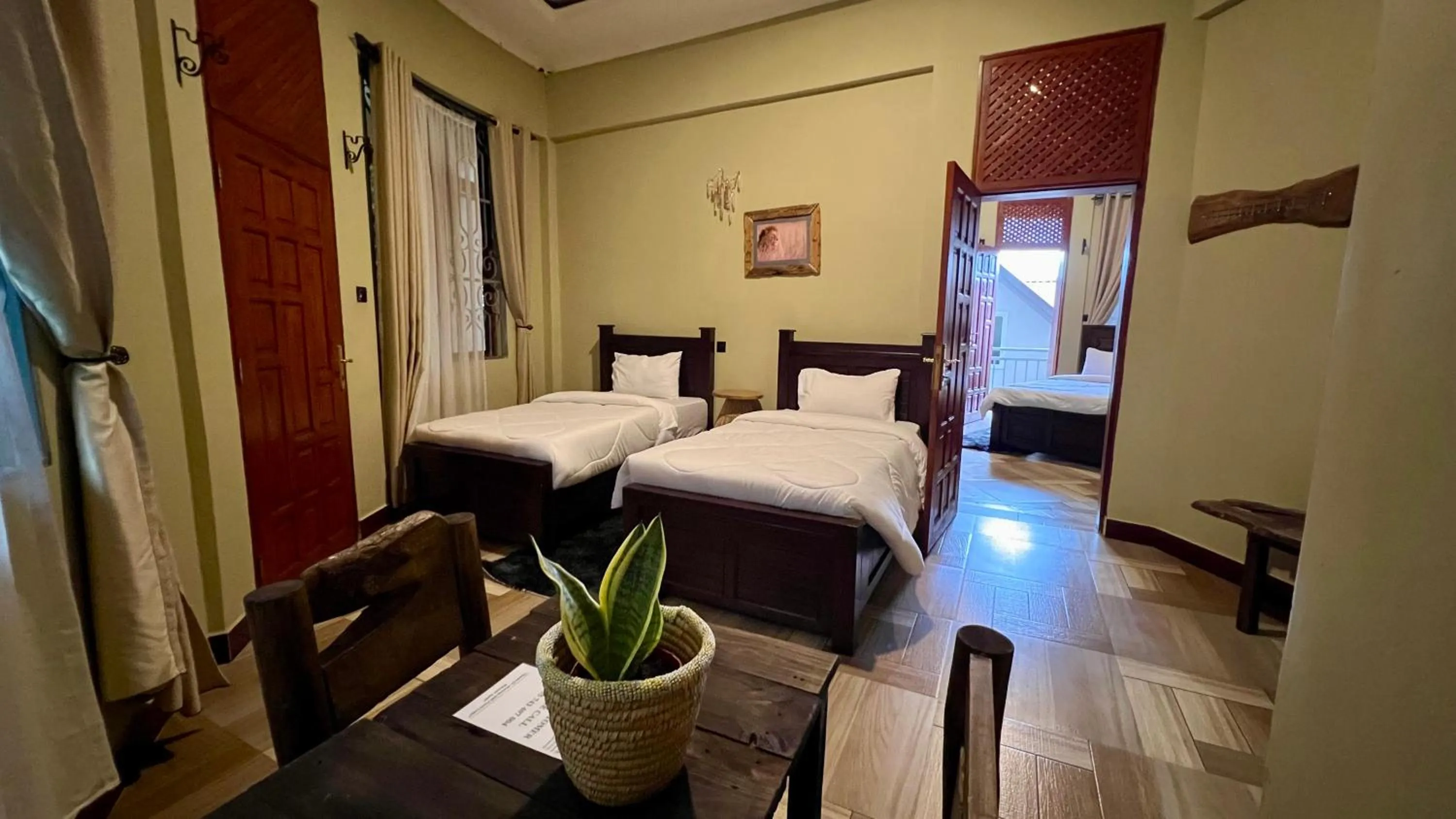 Bed in Skill forest lodge