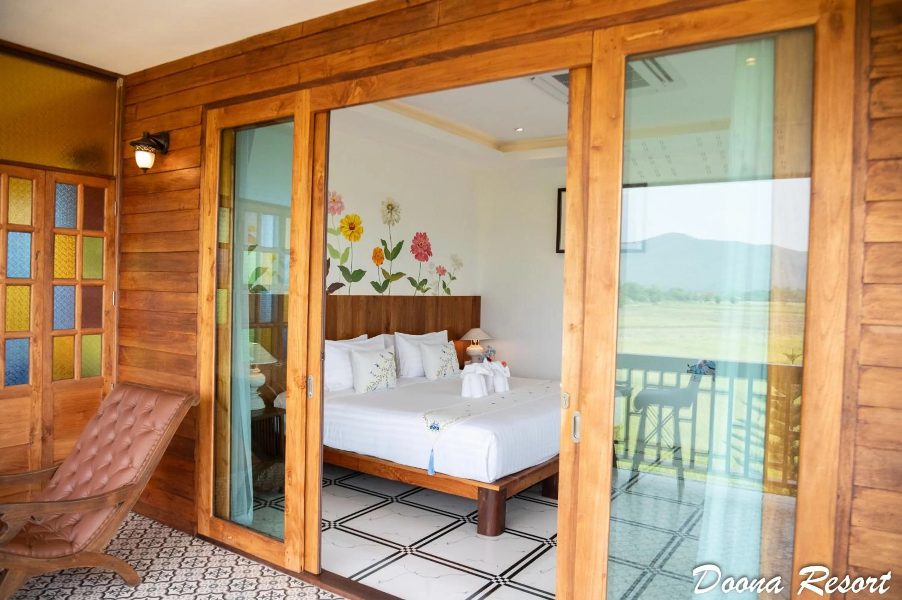 Bed in DooNa Resort แลภูดูนา