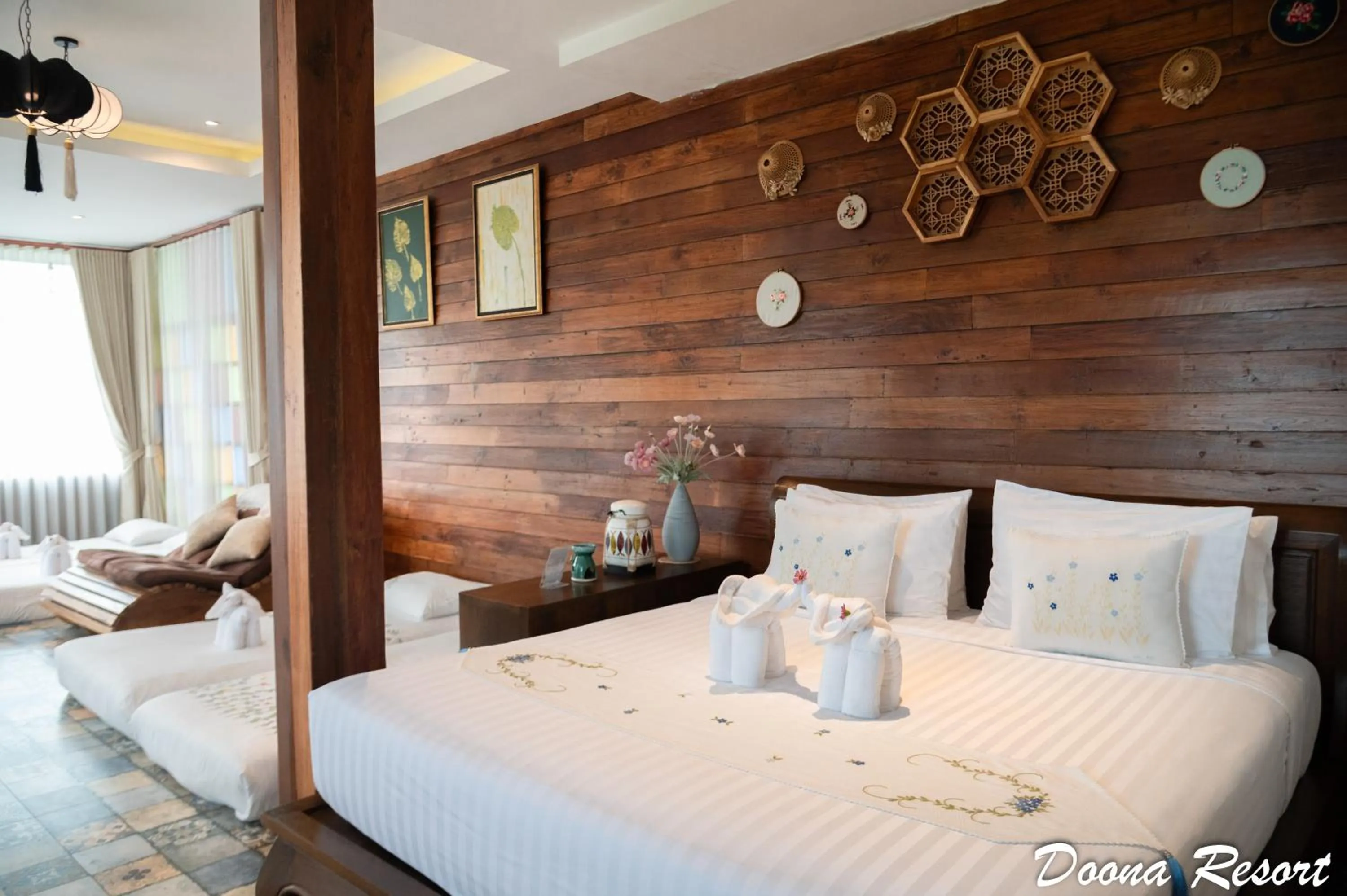 Bed in DooNa Resort แลภูดูนา