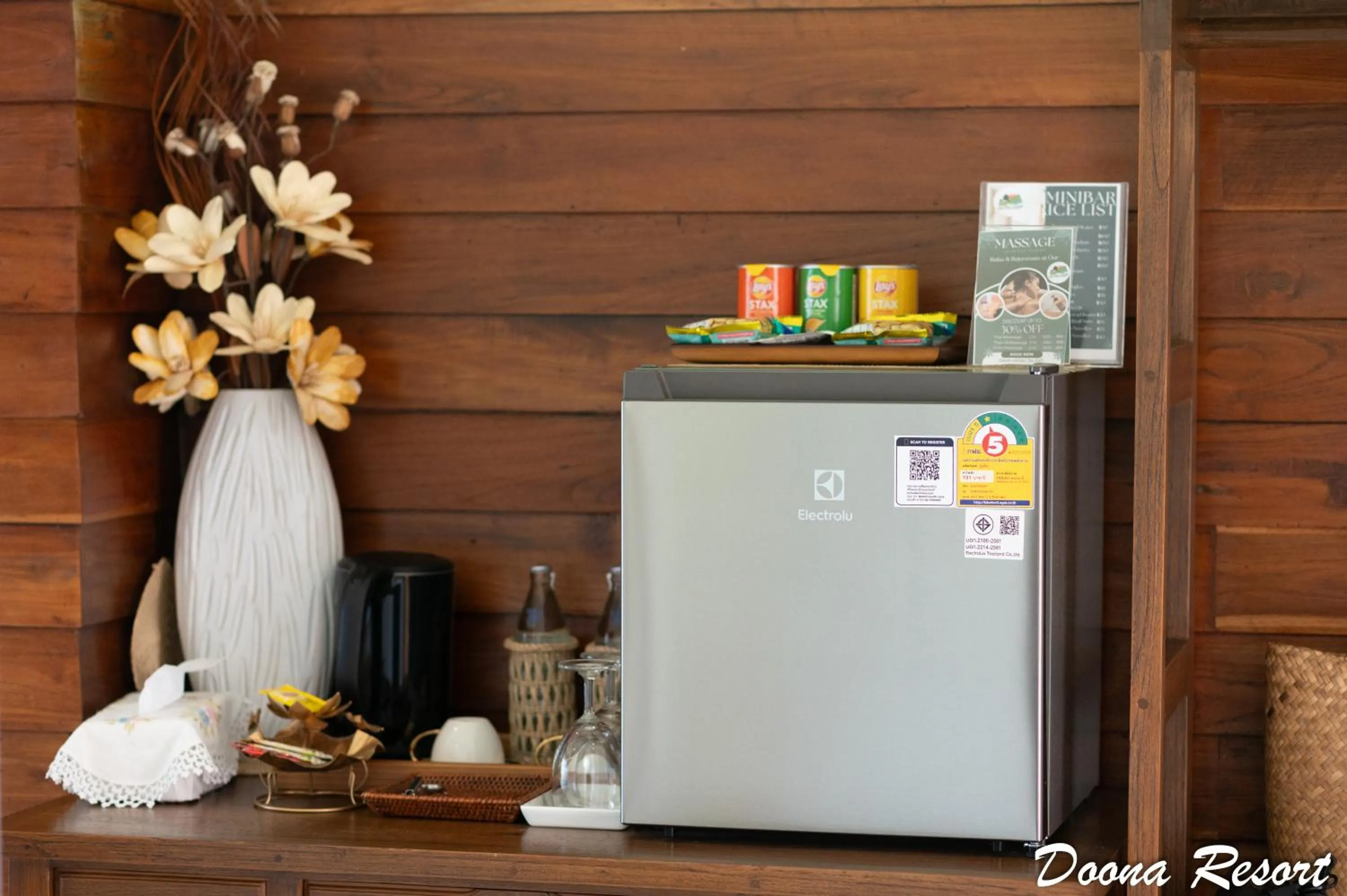 Coffee/tea facilities in DooNa Resort แลภูดูนา