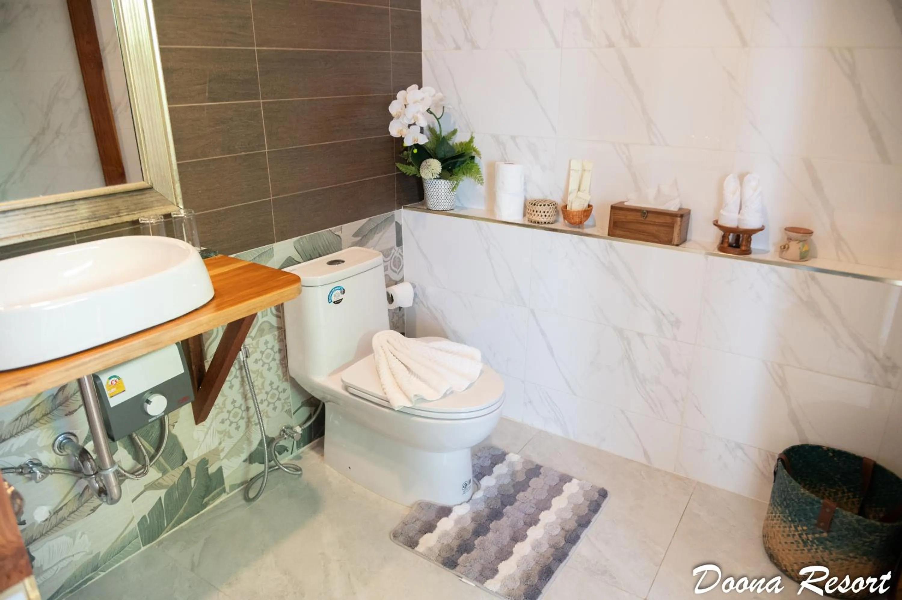 Toilet in DooNa Resort แลภูดูนา