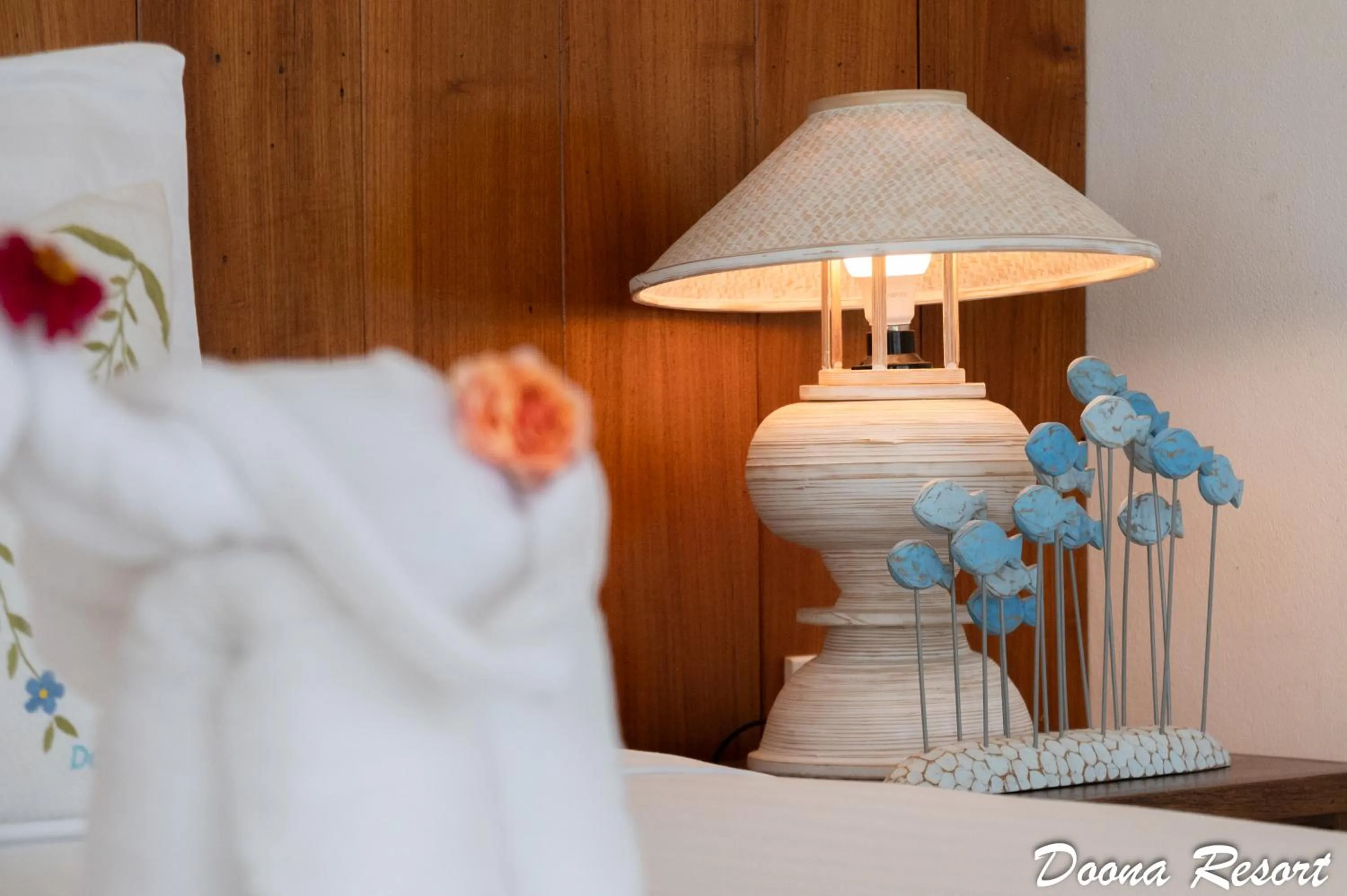Decorative detail, Bed in DooNa Resort แลภูดูนา