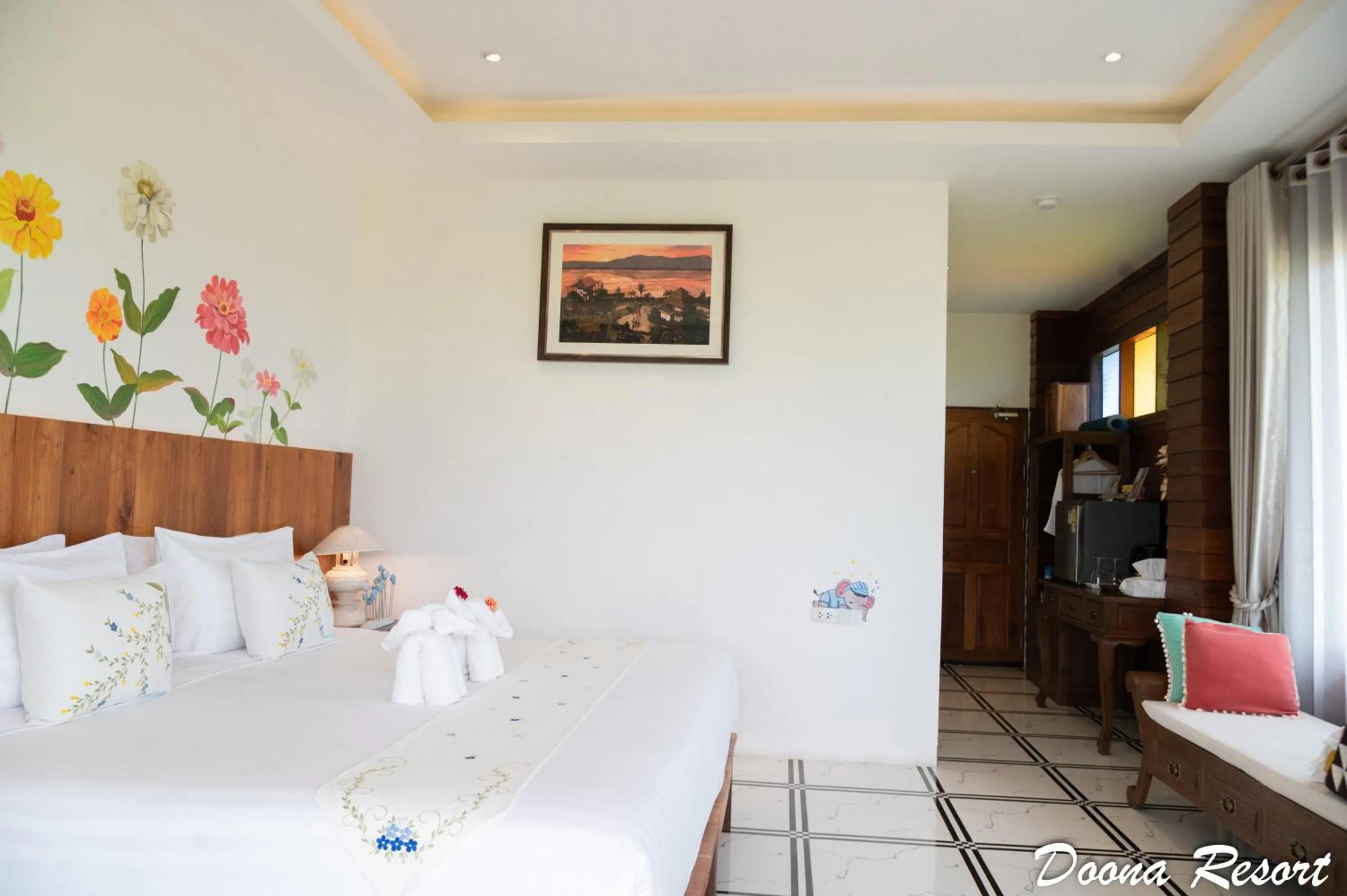 Photo of the whole room, Bed in DooNa Resort แลภูดูนา