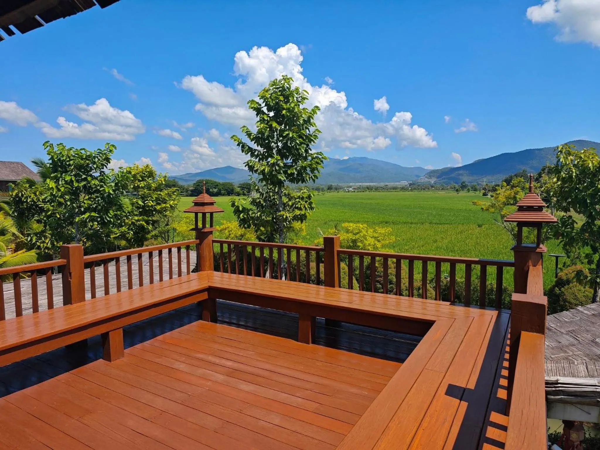 Balcony/Terrace in DooNa Resort แลภูดูนา