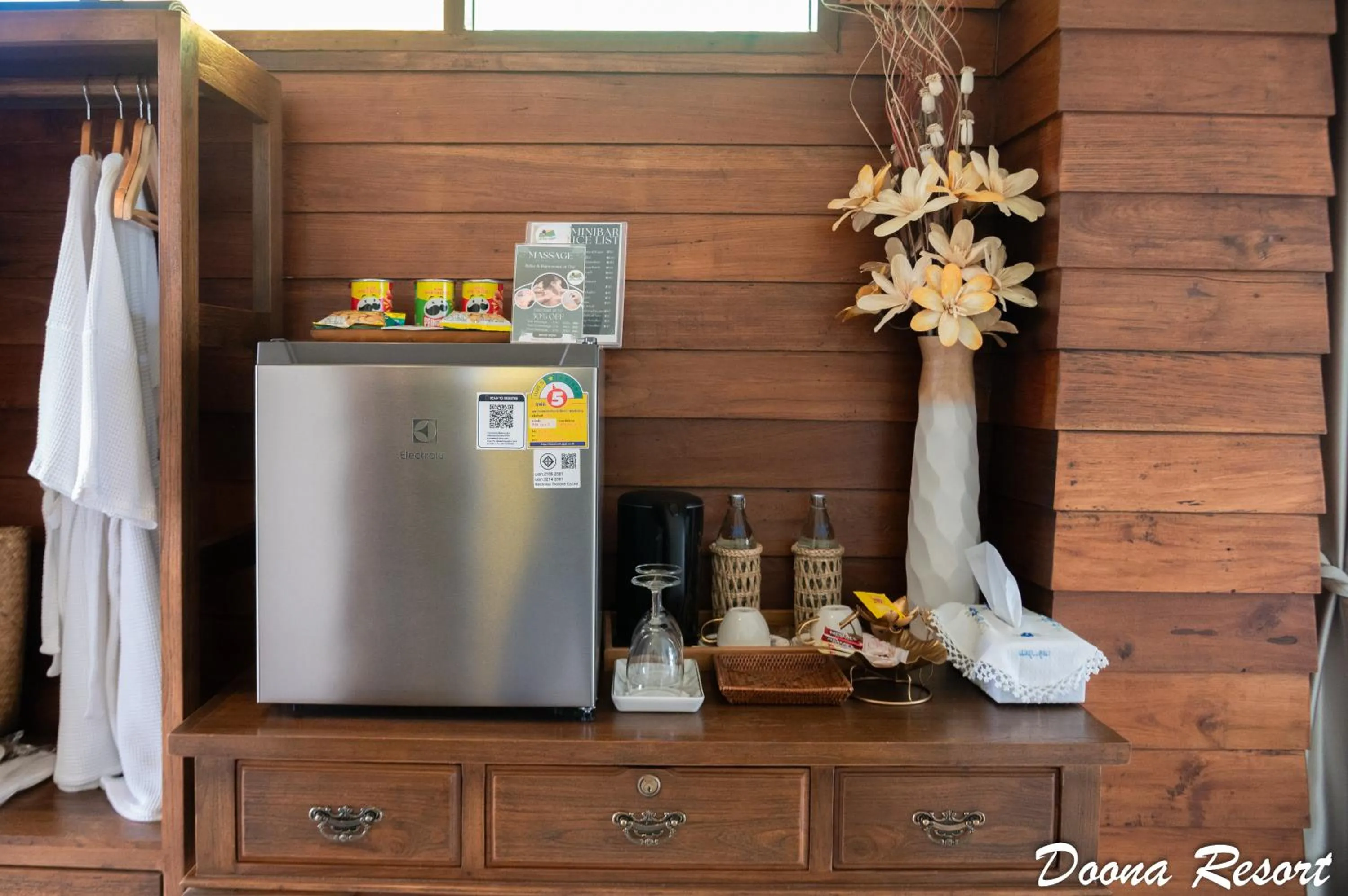 Coffee/tea facilities in DooNa Resort แลภูดูนา