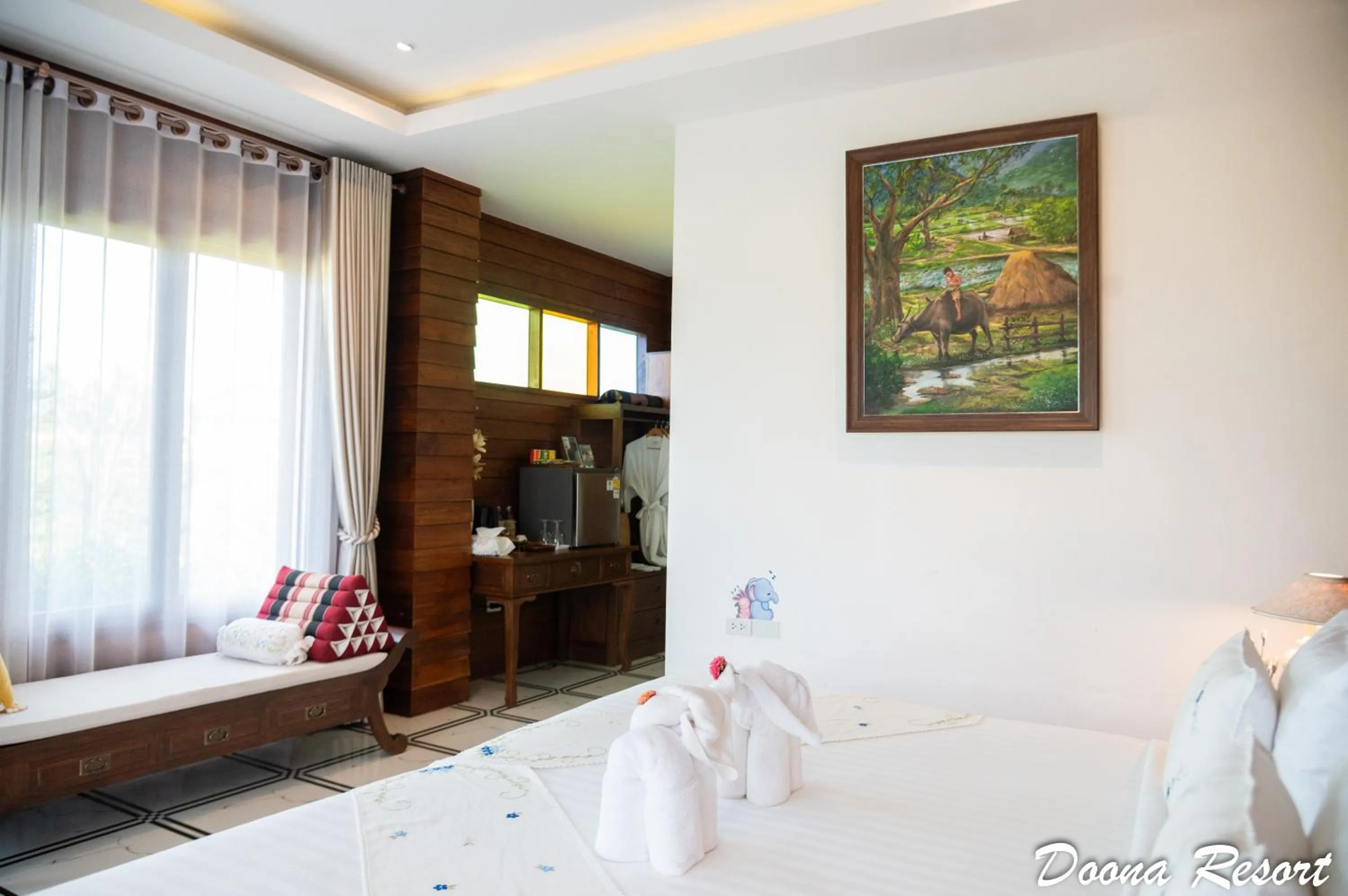 Photo of the whole room, Bed in DooNa Resort แลภูดูนา