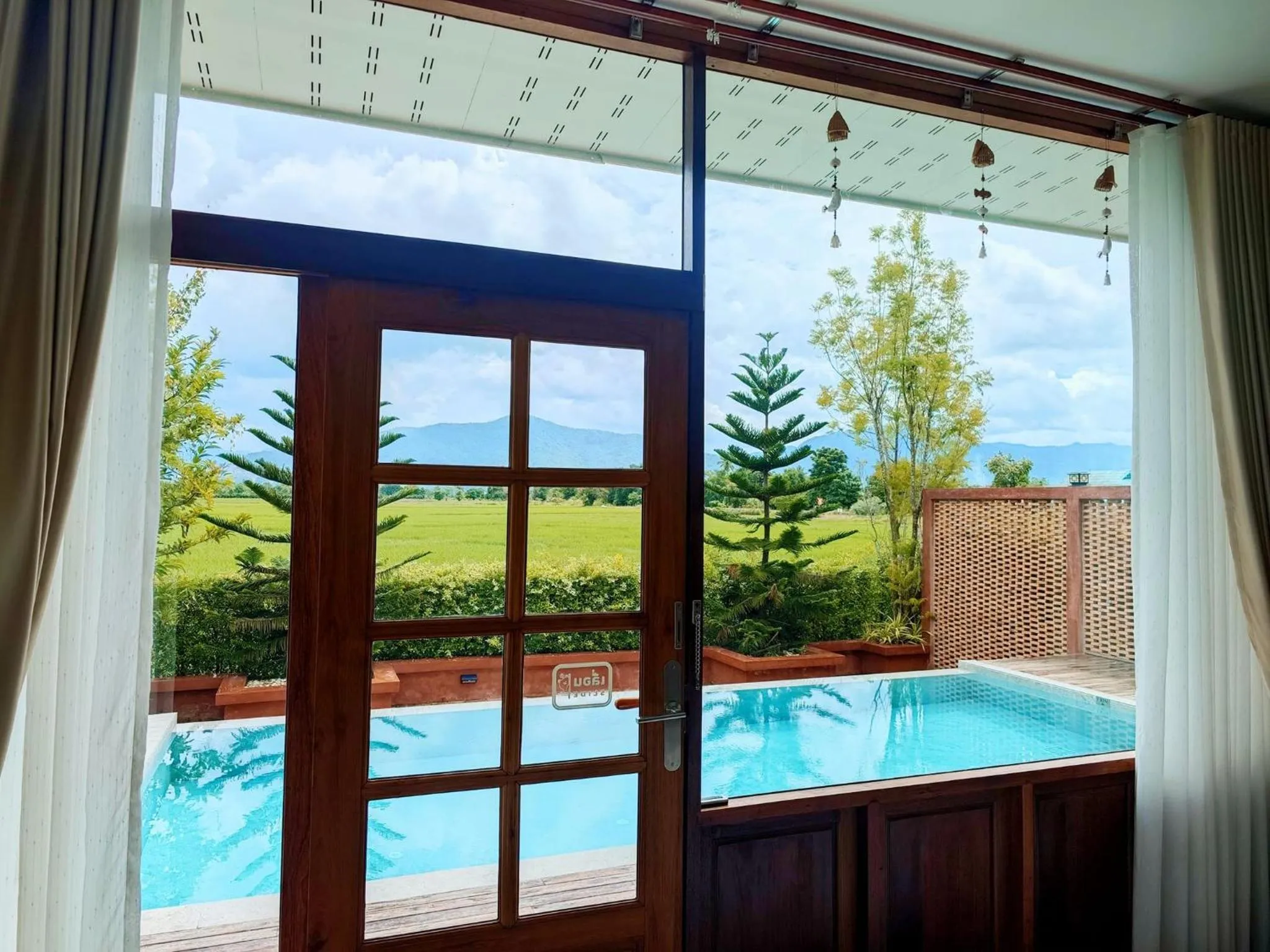 Pool view in DooNa Resort แลภูดูนา