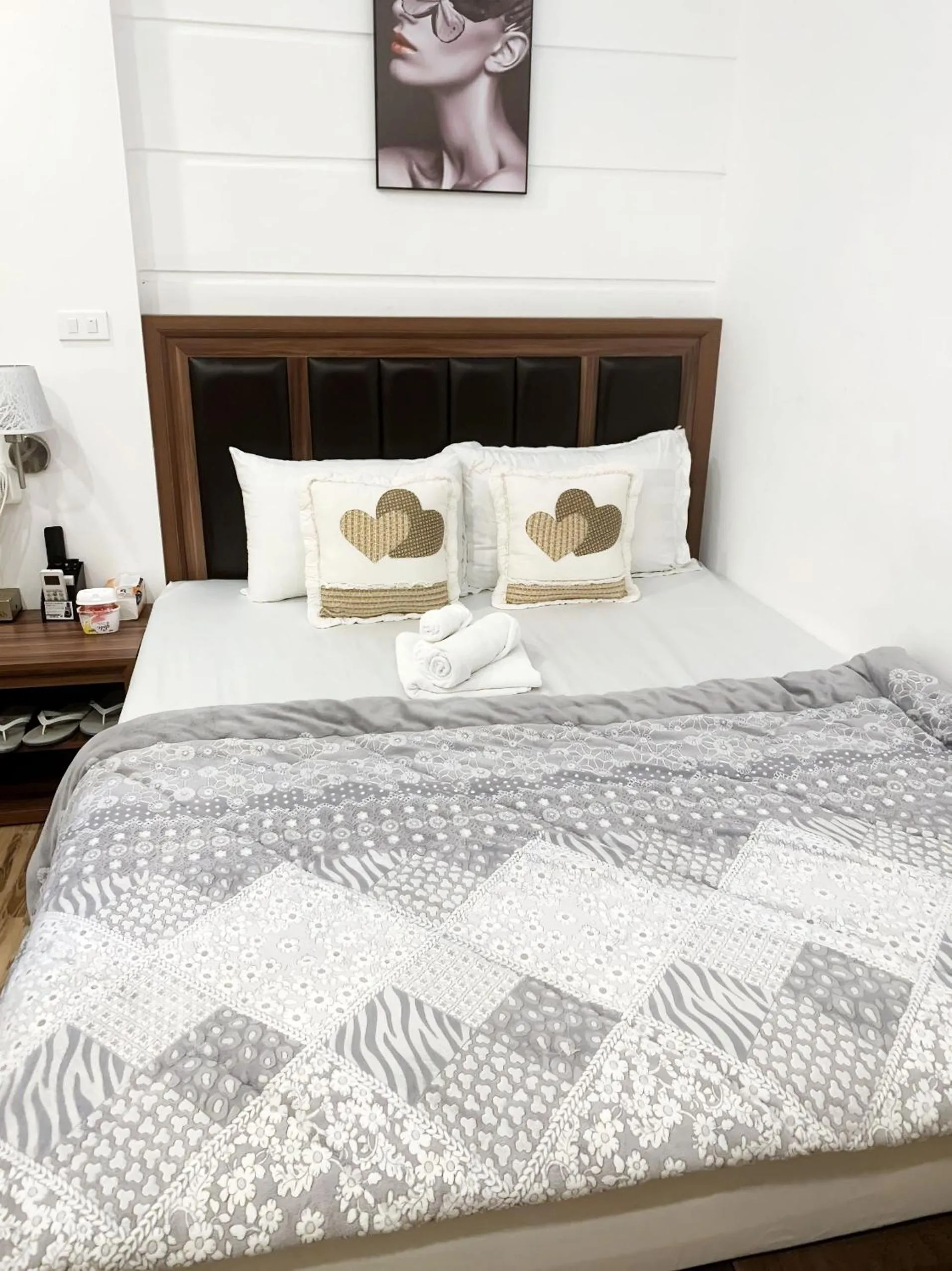 Bed in GRAD Dai Thanh Motel