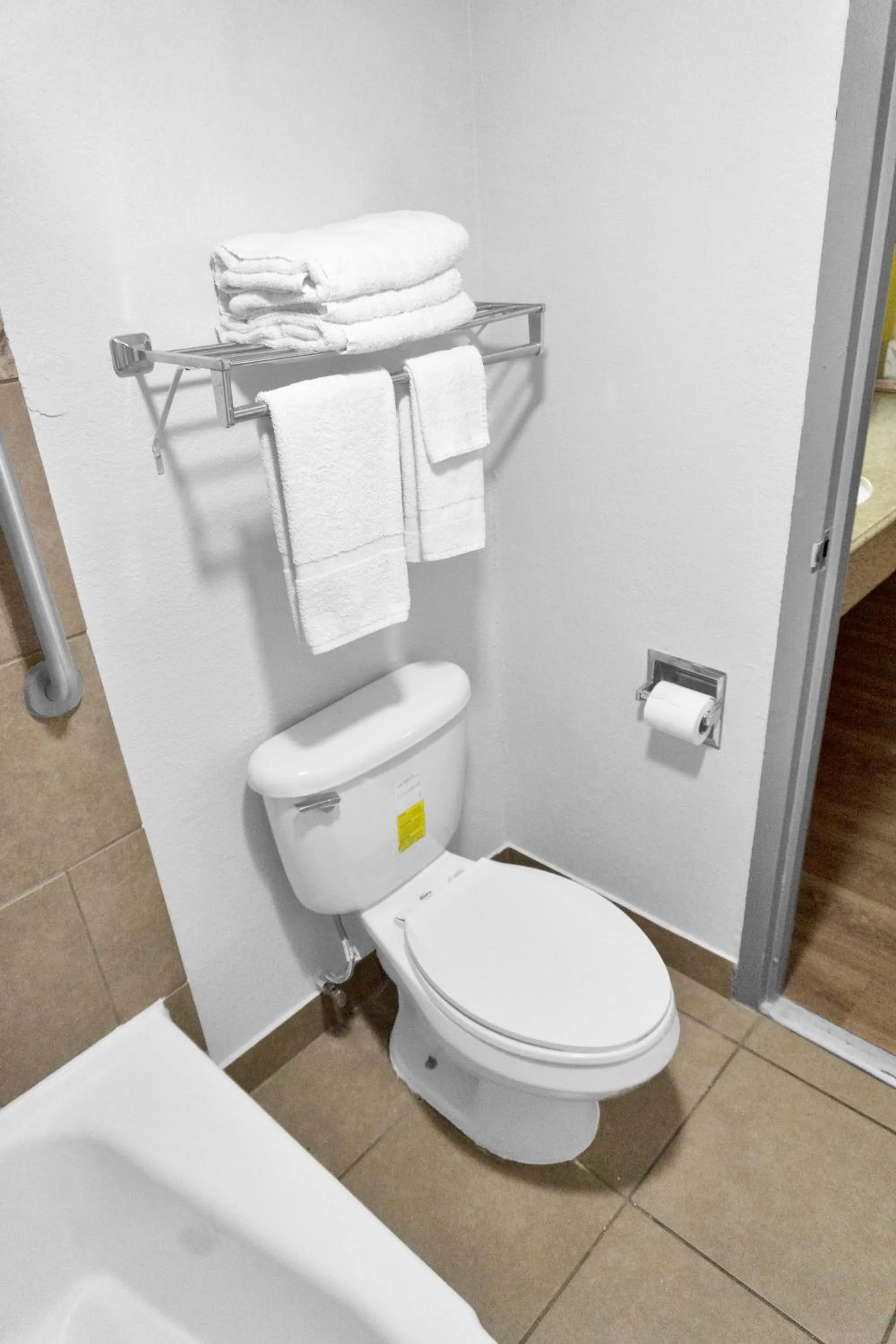 Bathroom in Hometown Inn + Kitchen