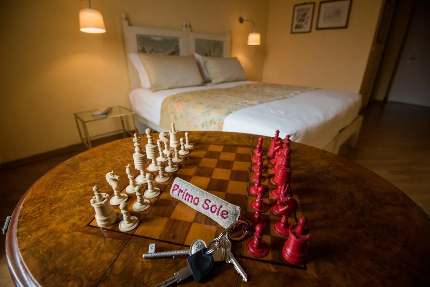 Decorative detail, Bed in Il Gioiellino