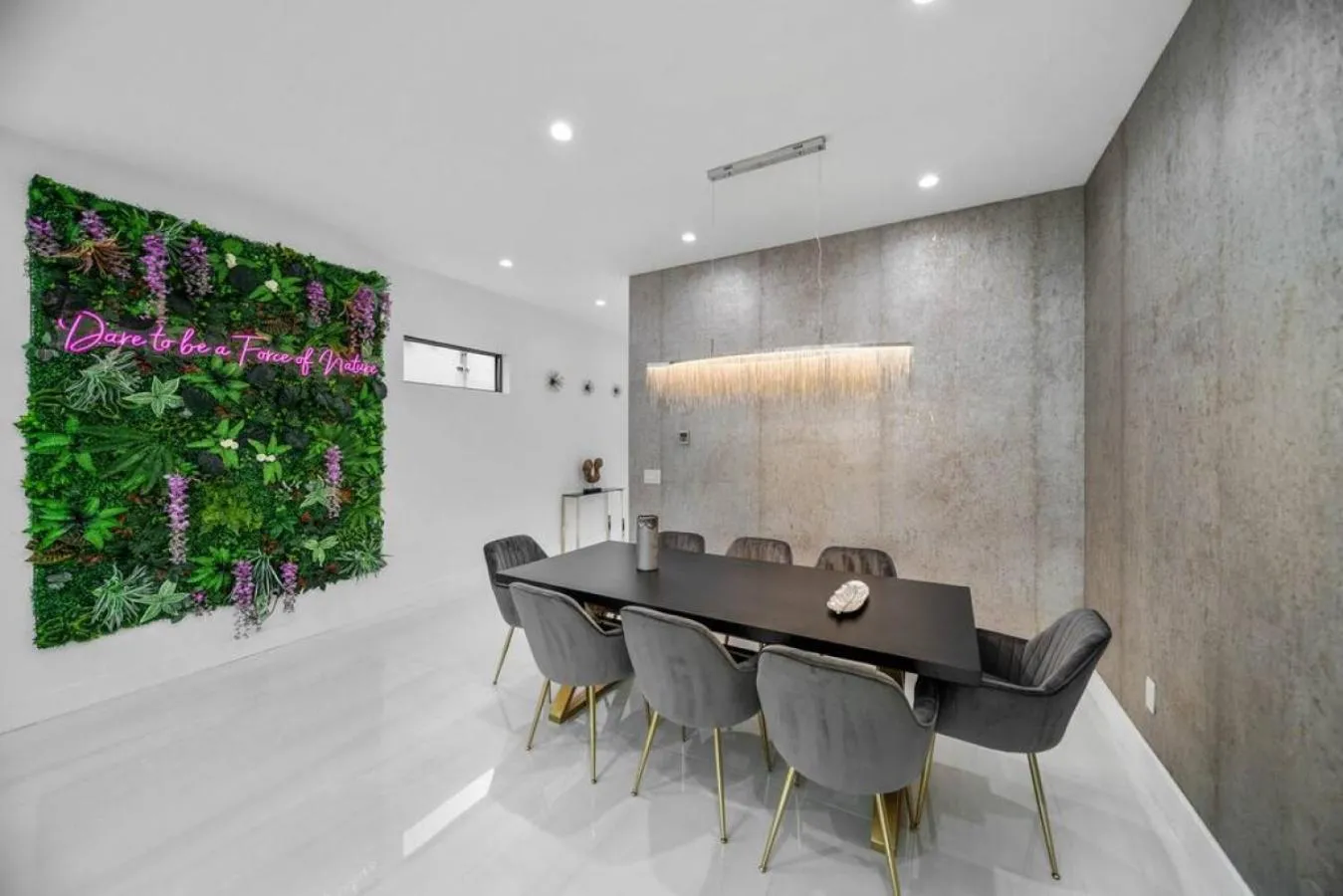 Dining area in The Elements Home with 2 Pools