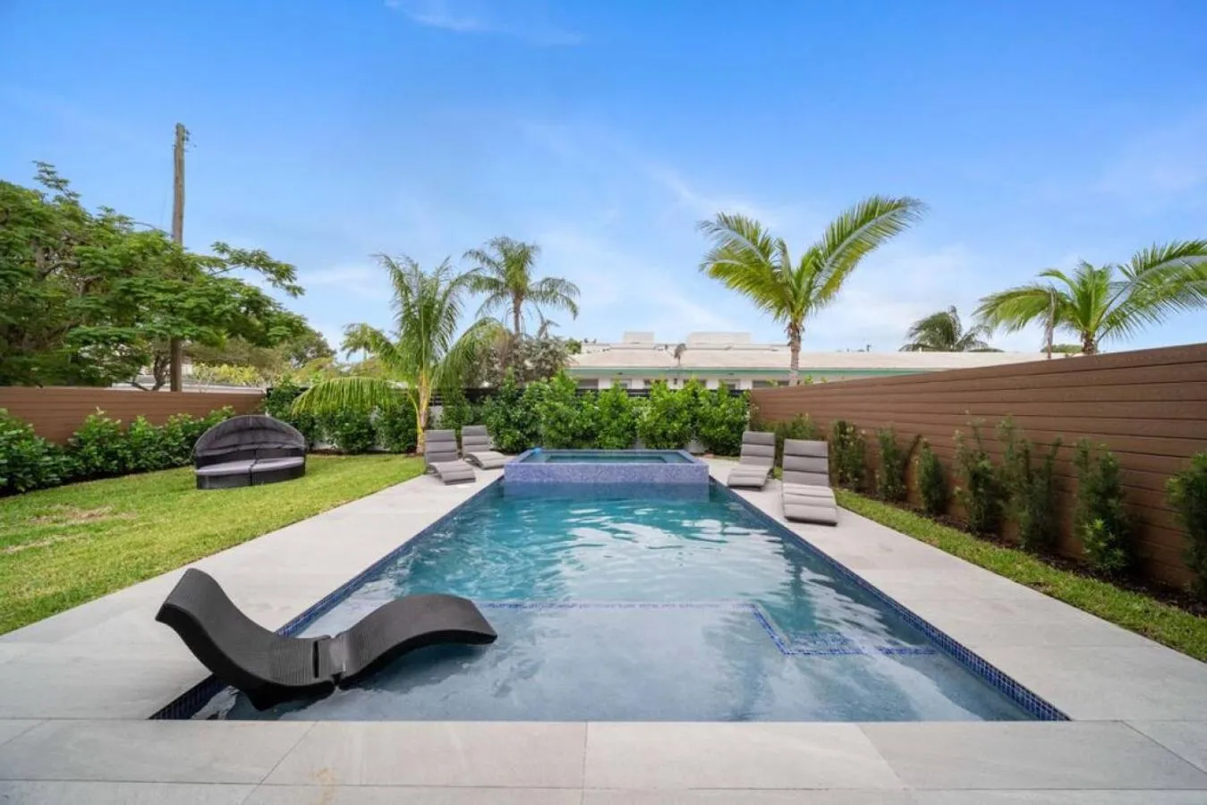 Swimming pool in The Elements Home with 2 Pools