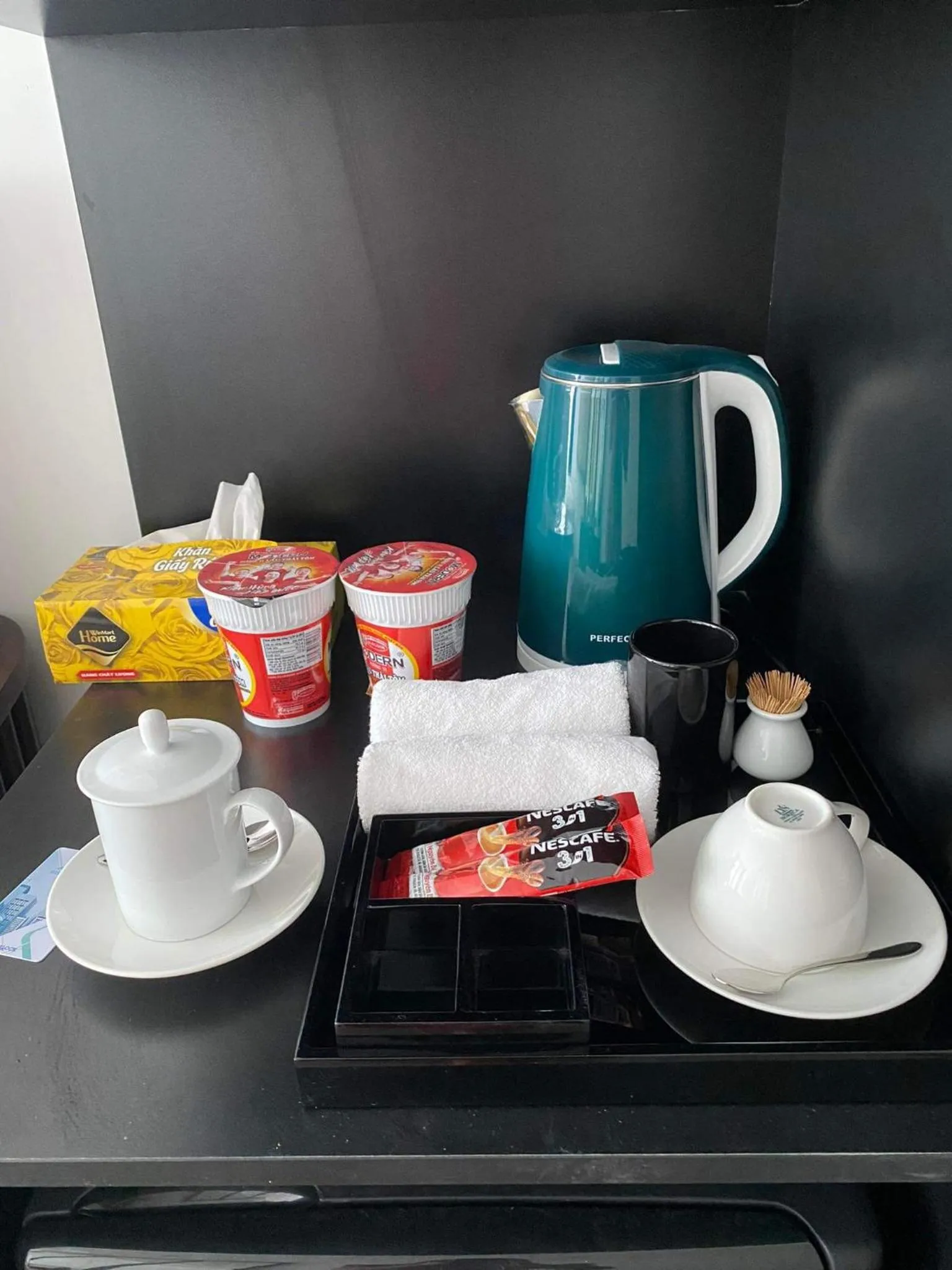 Breakfast in GOODTECH LUXURY Hotel & Apartment