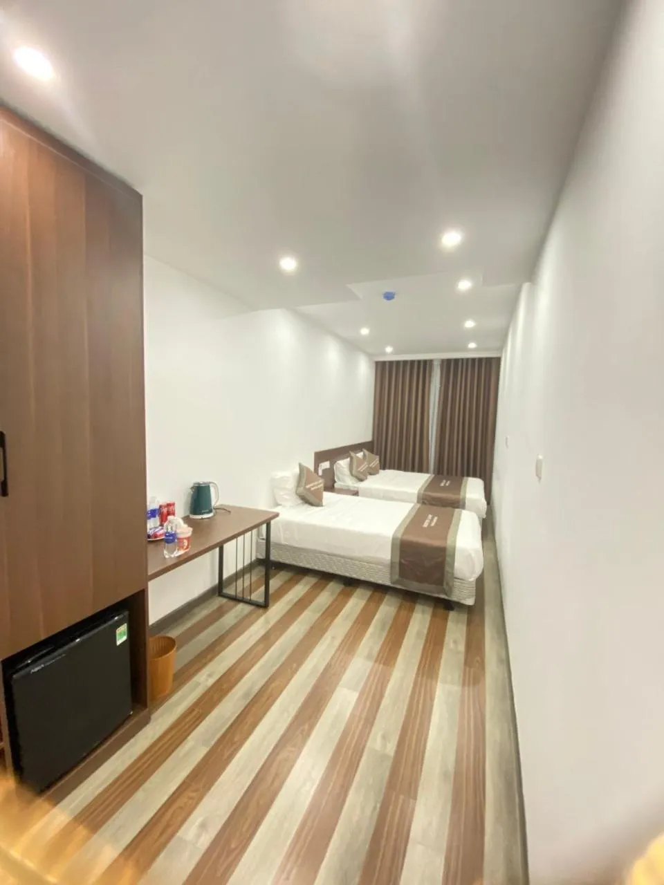 Bed in GOODTECH LUXURY Hotel & Apartment