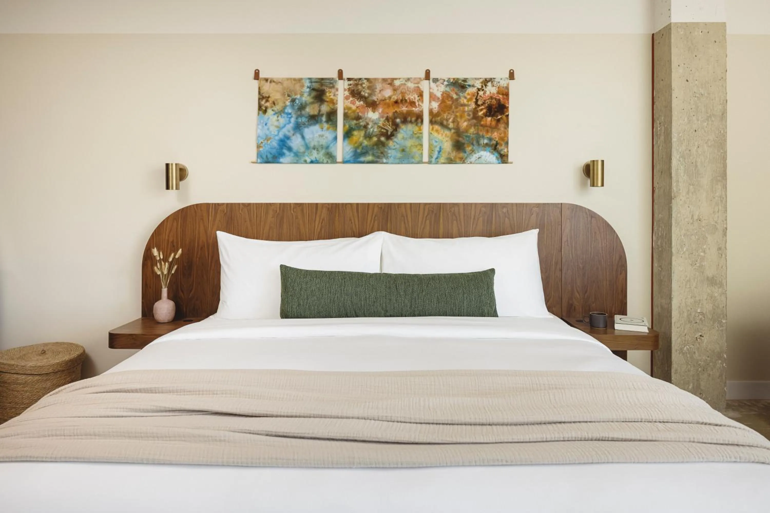 Bed in Drift Nashville, a Member of Design Hotels