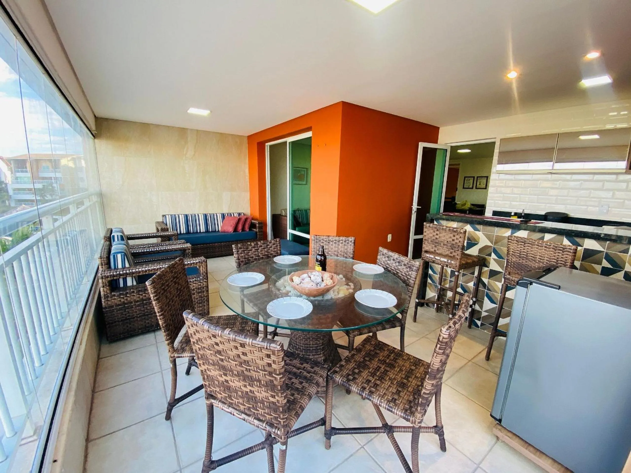 Balcony/Terrace in Resort incrível Vila do Porto