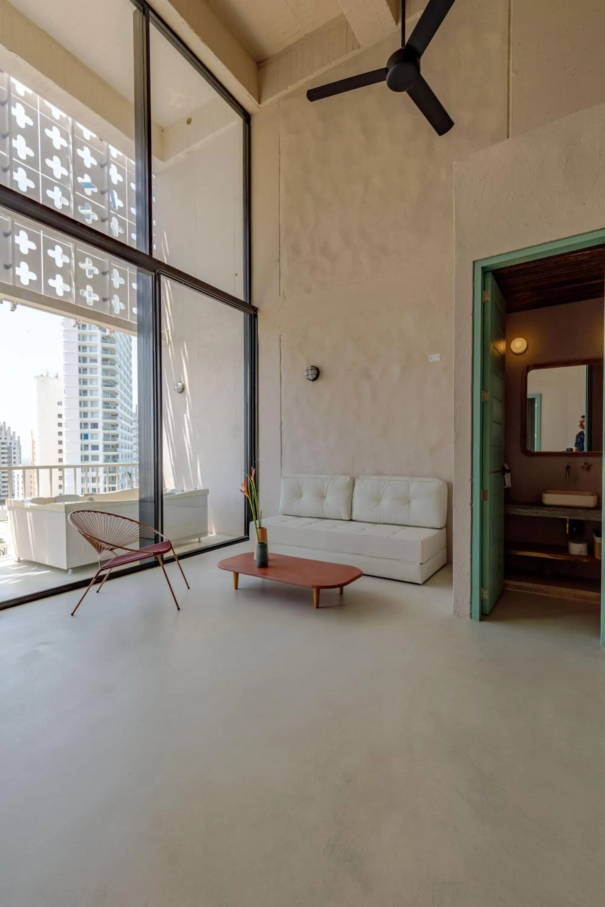 Living room in Bondo Estudio