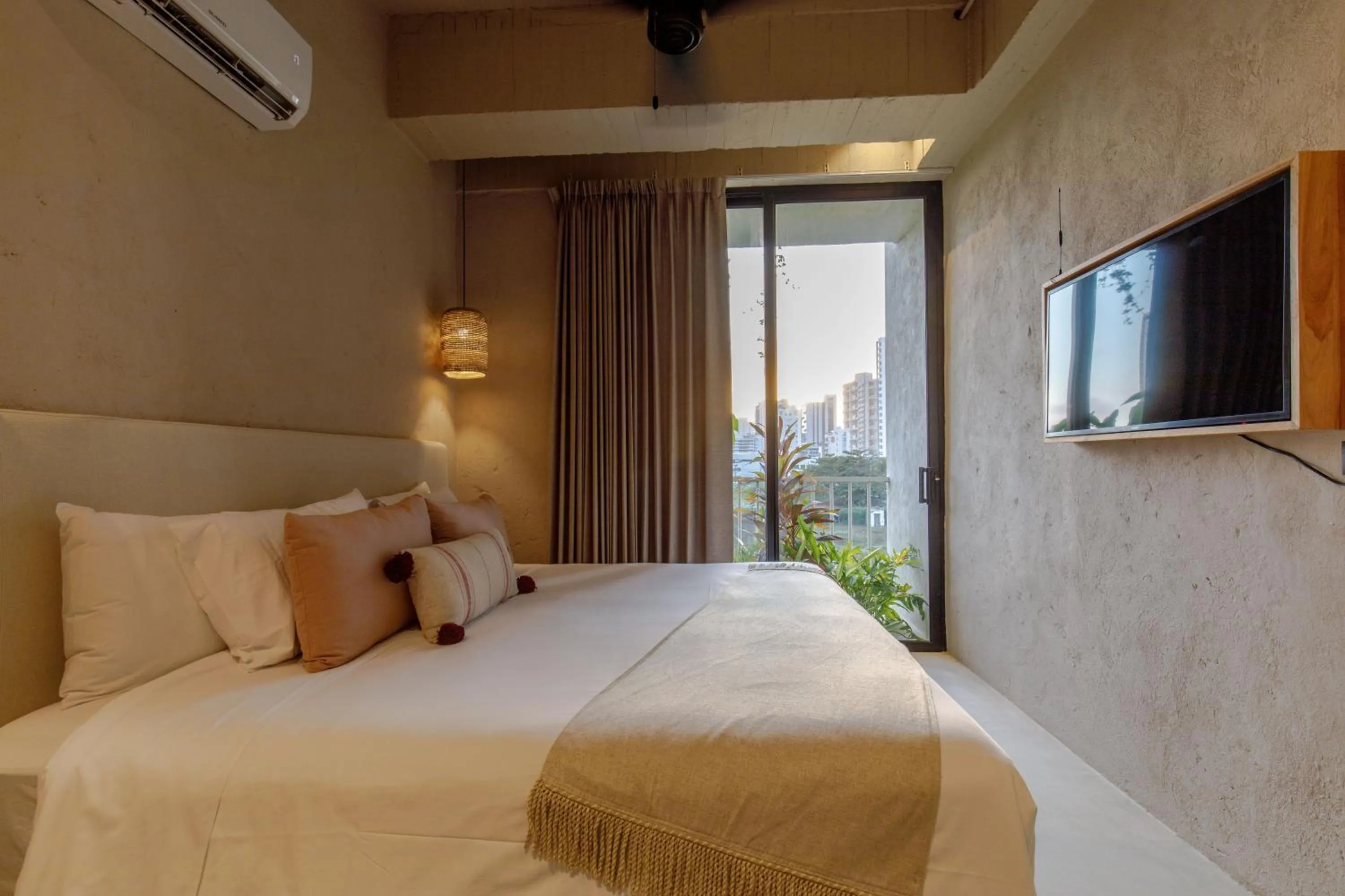 Photo of the whole room, Bed in Bondo Estudio