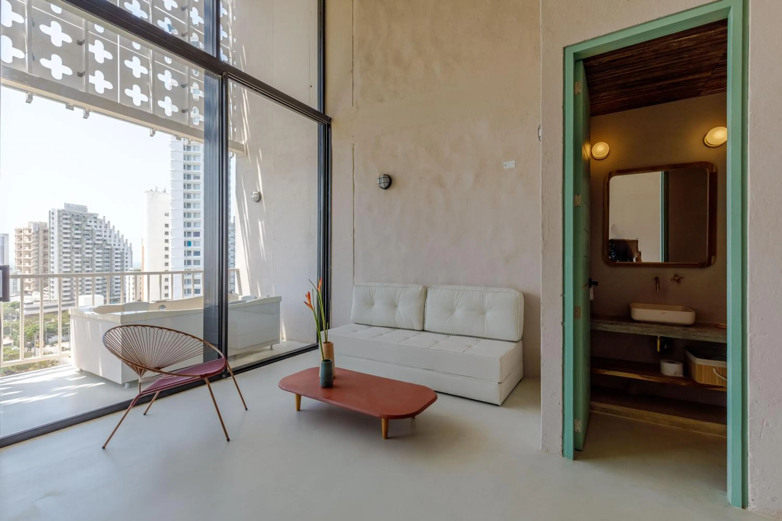 Living room in Bondo Estudio