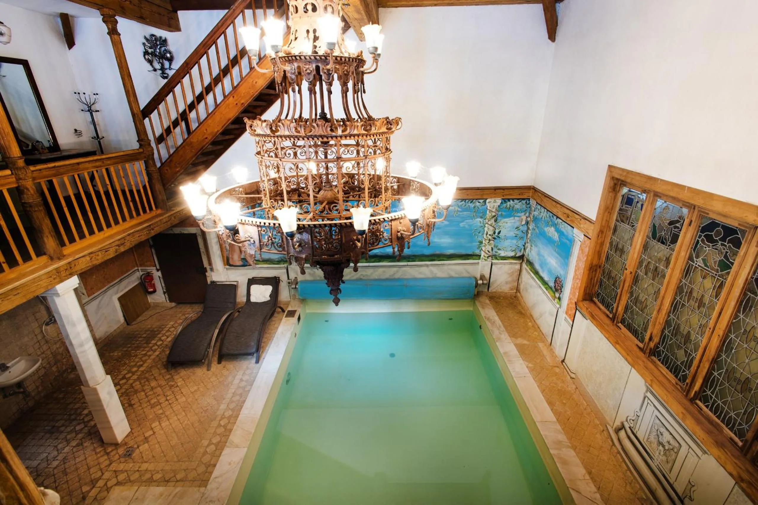 Swimming pool in ErlebnisHotel Steirisch Ursprung