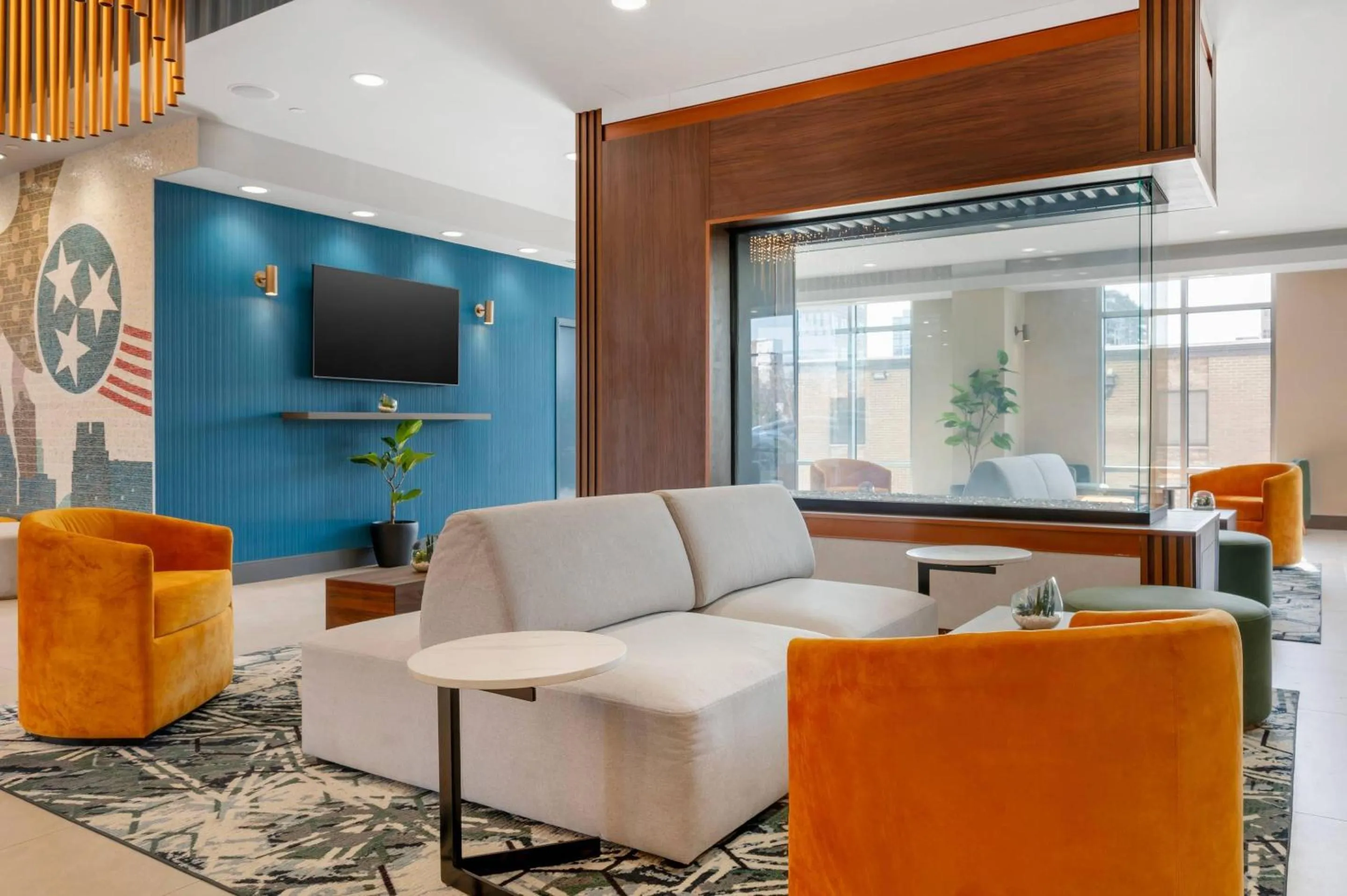 Lobby or reception in Cambria Hotel Nashville Midtown