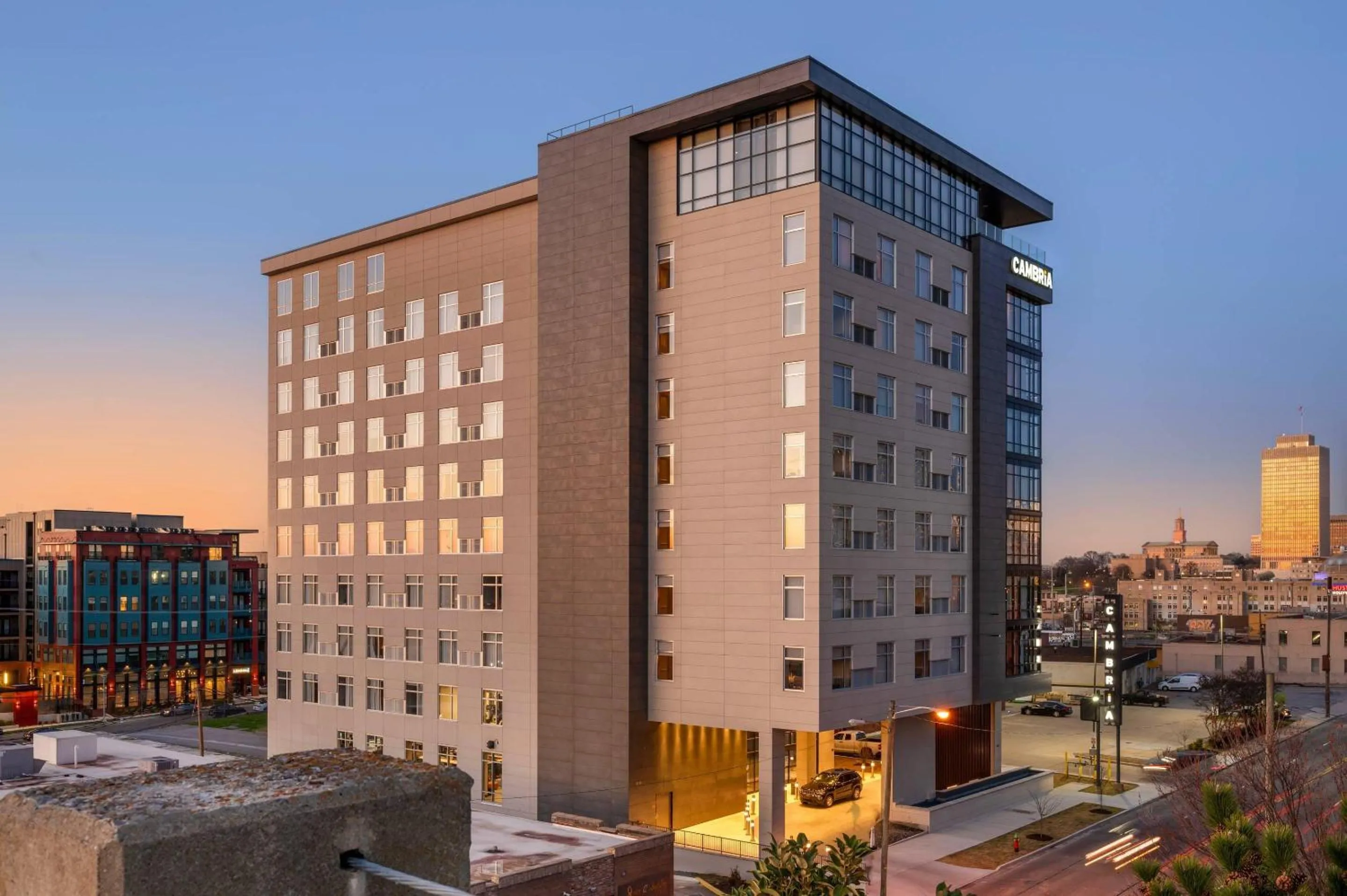 Property building in Cambria Hotel Nashville Midtown