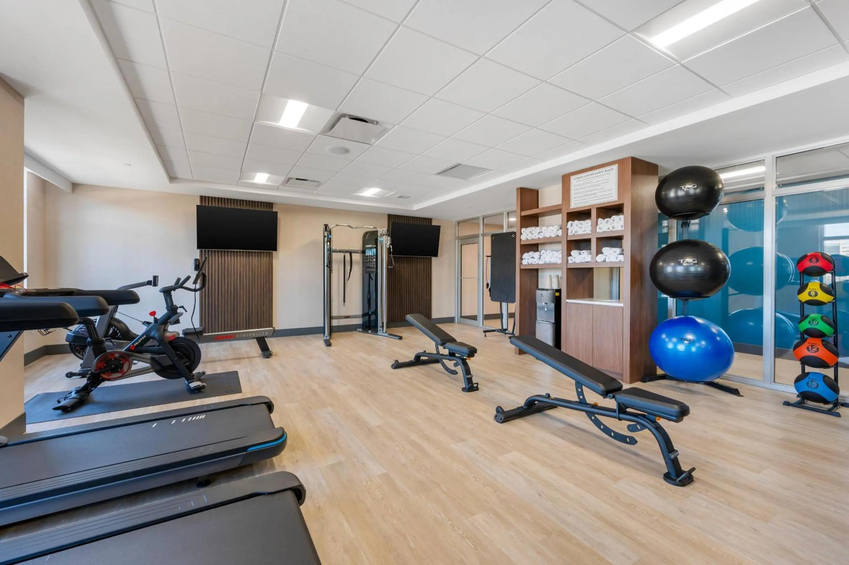 Fitness centre/facilities in Cambria Hotel Nashville Midtown