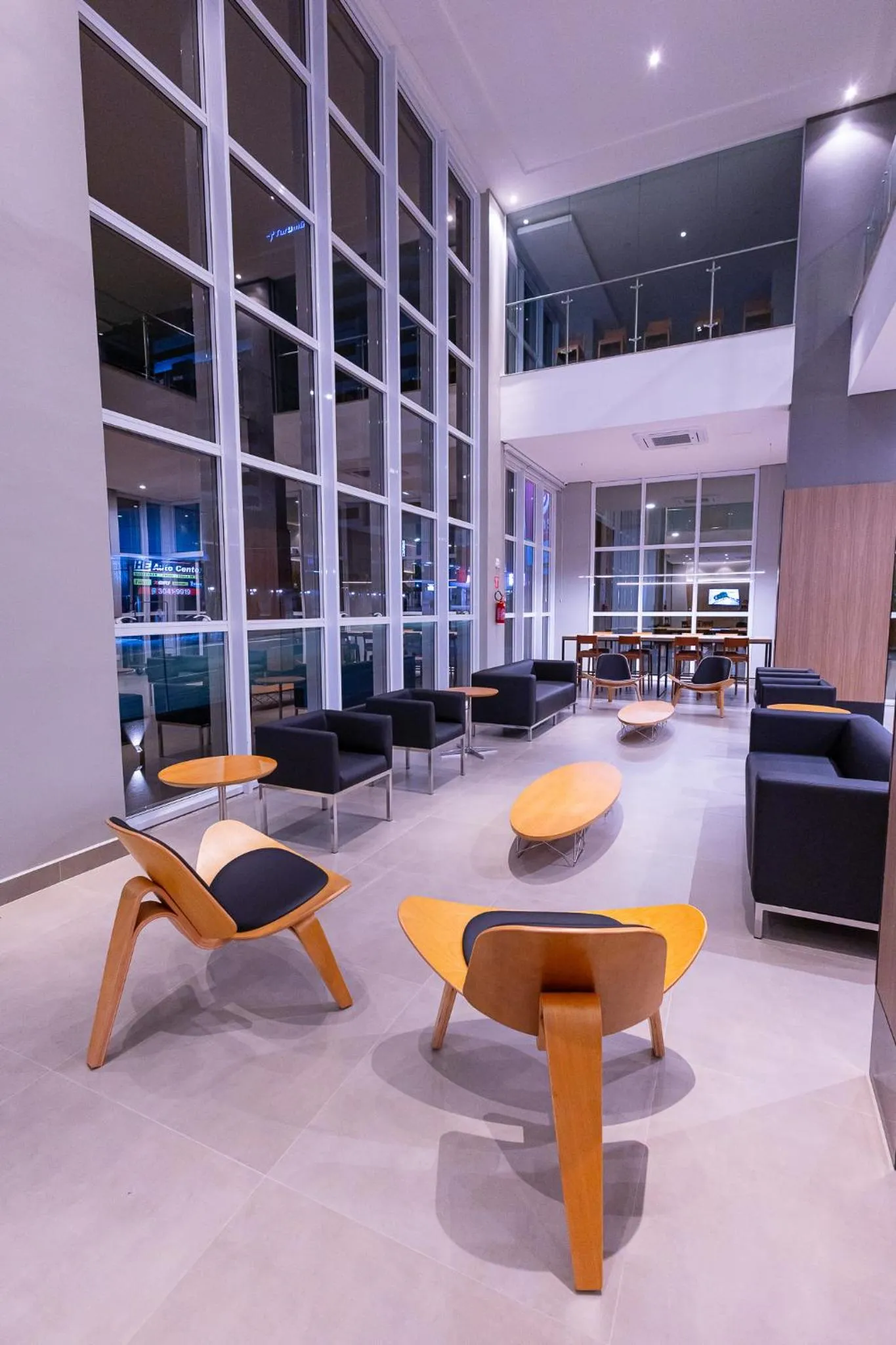 Lobby or reception in Hotel Caiuá Blumenau