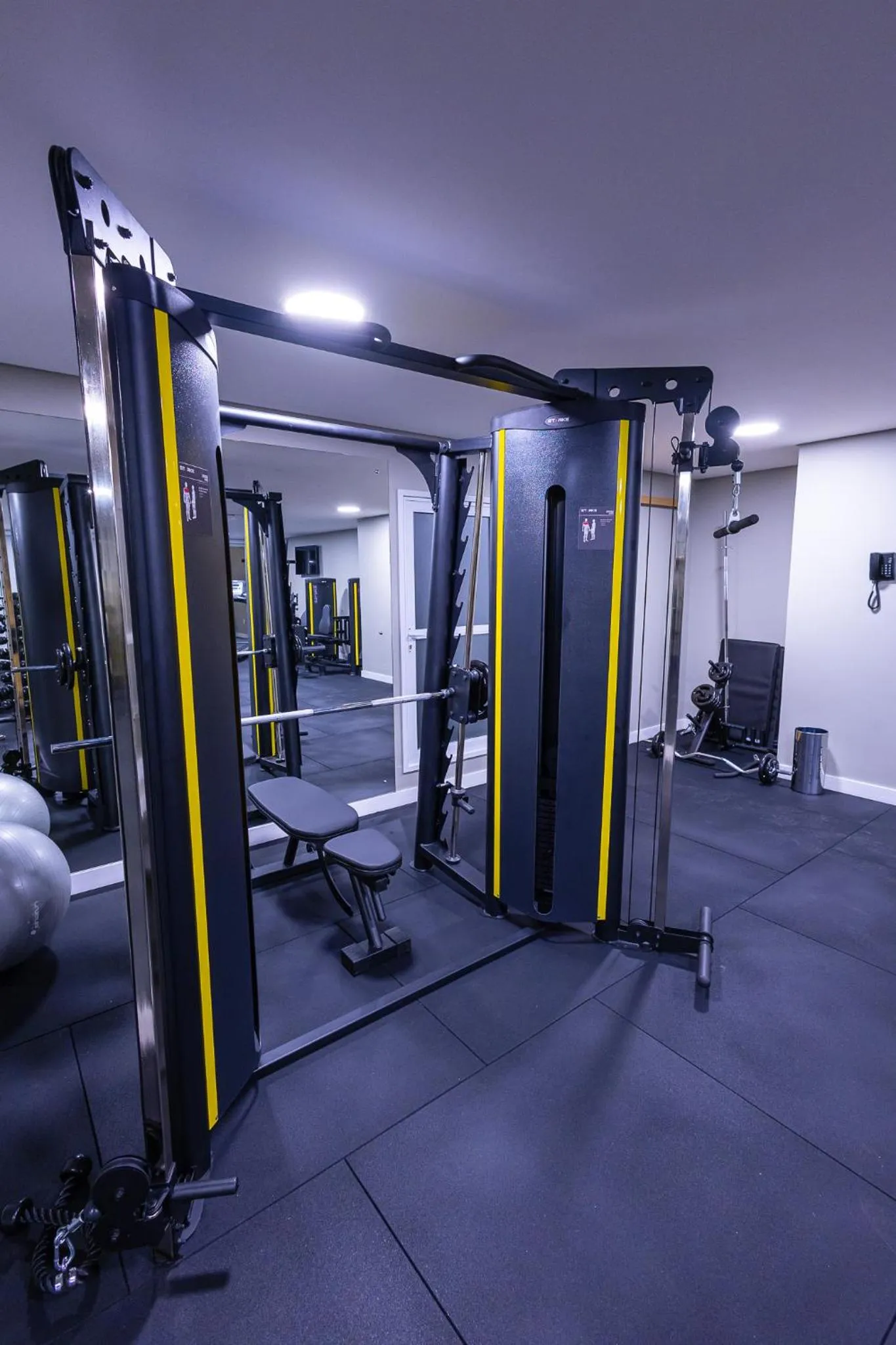 Fitness centre/facilities in Hotel Caiuá Blumenau