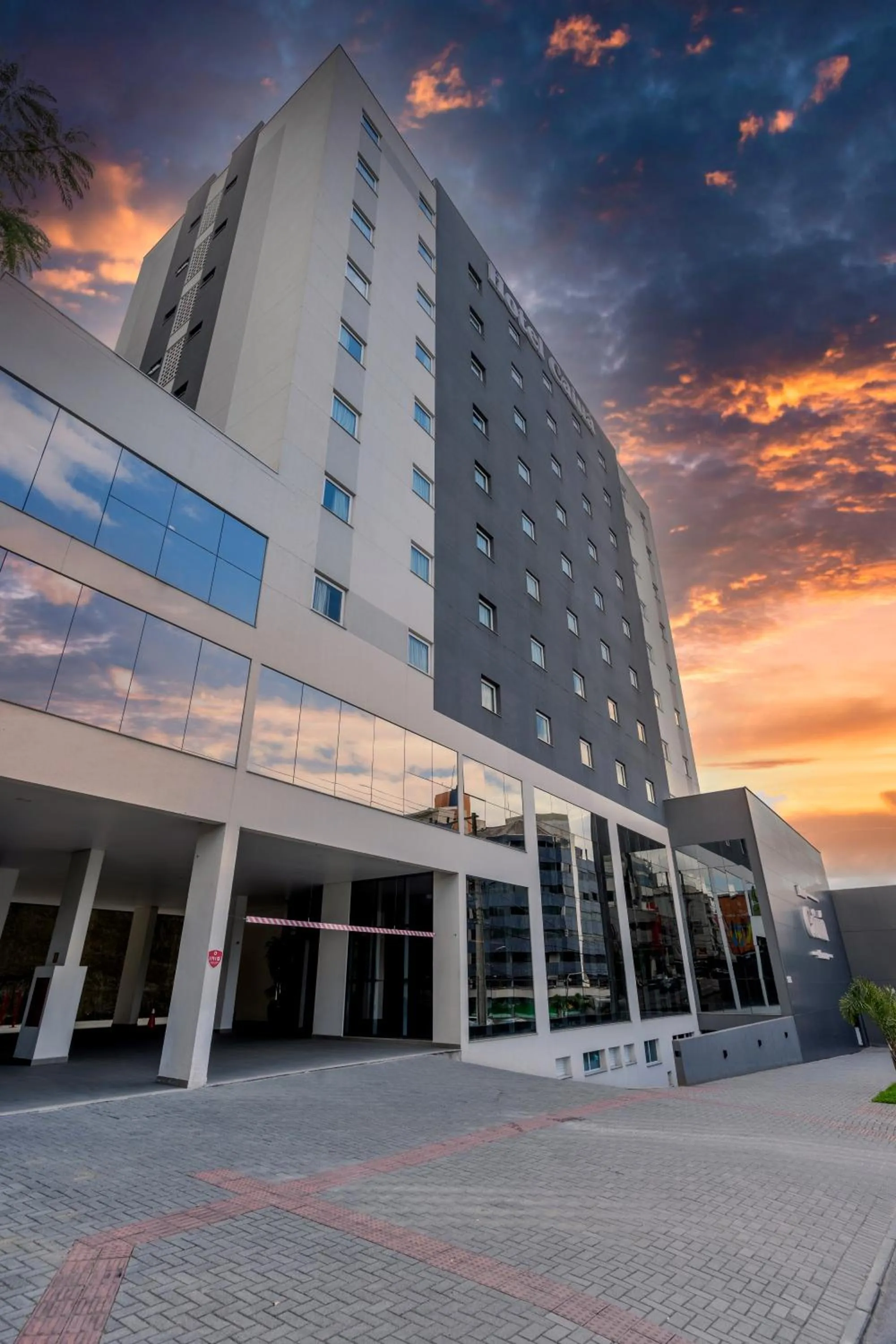 Property building in Hotel Caiuá Blumenau