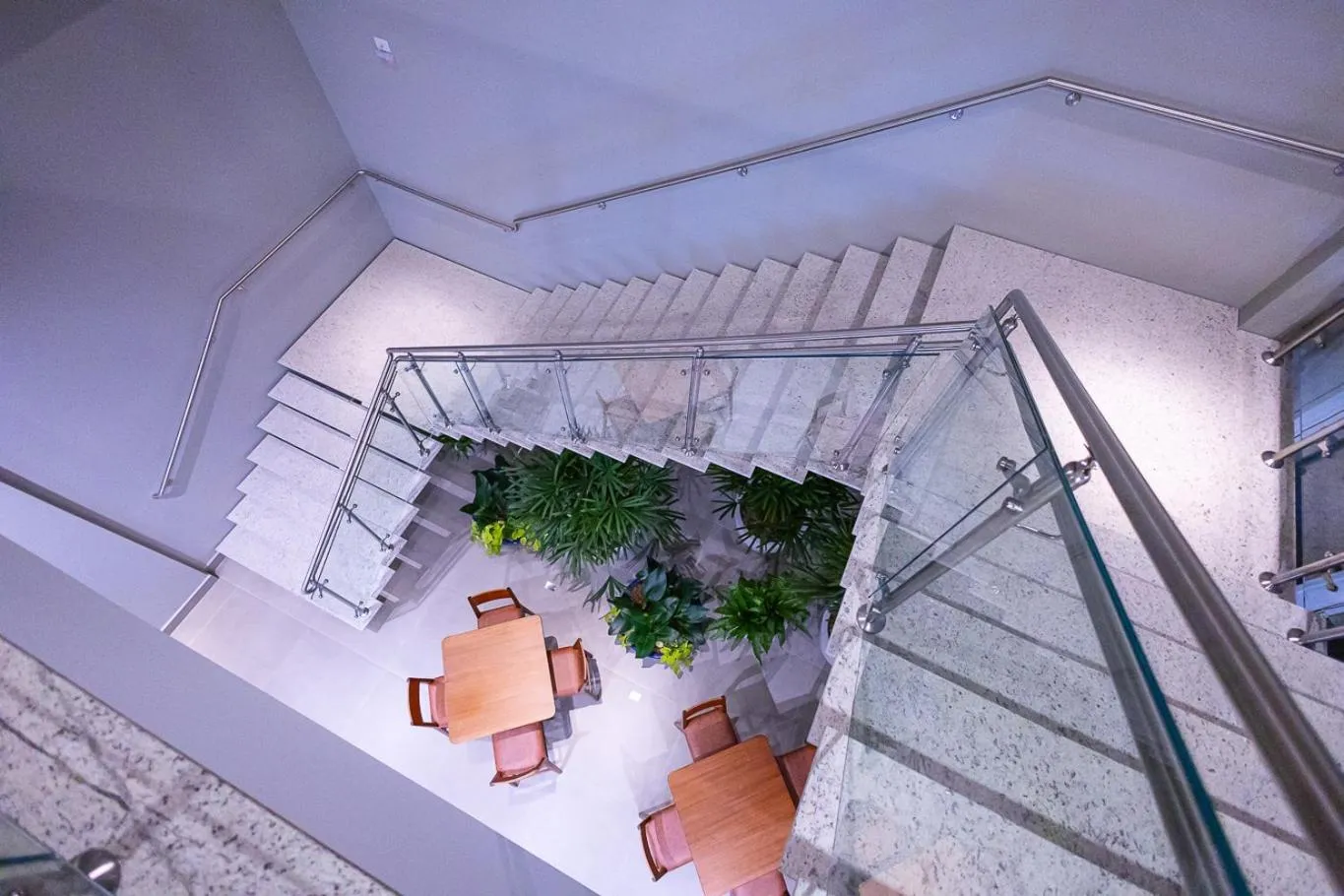 Lobby or reception in Hotel Caiuá Blumenau