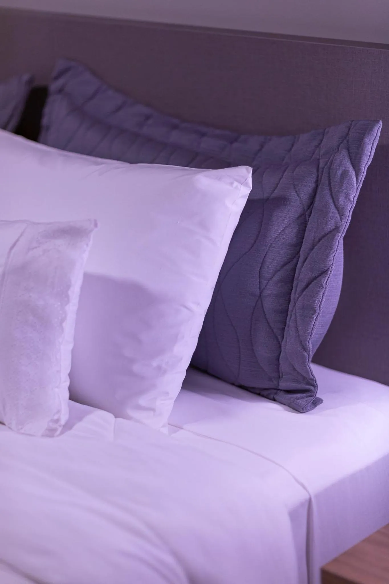 Bed in Hotel Caiuá Blumenau