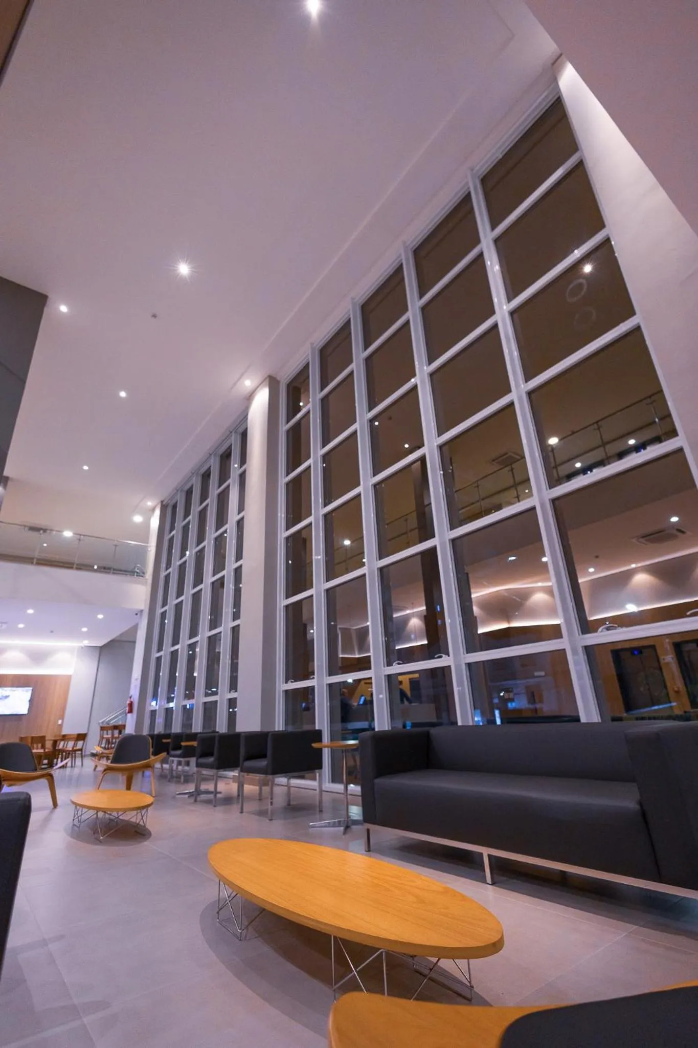 Lobby or reception in Hotel Caiuá Blumenau