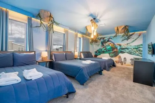 Gorgeous 9Bd with Pool and GameRoom at Champions Gate 9088