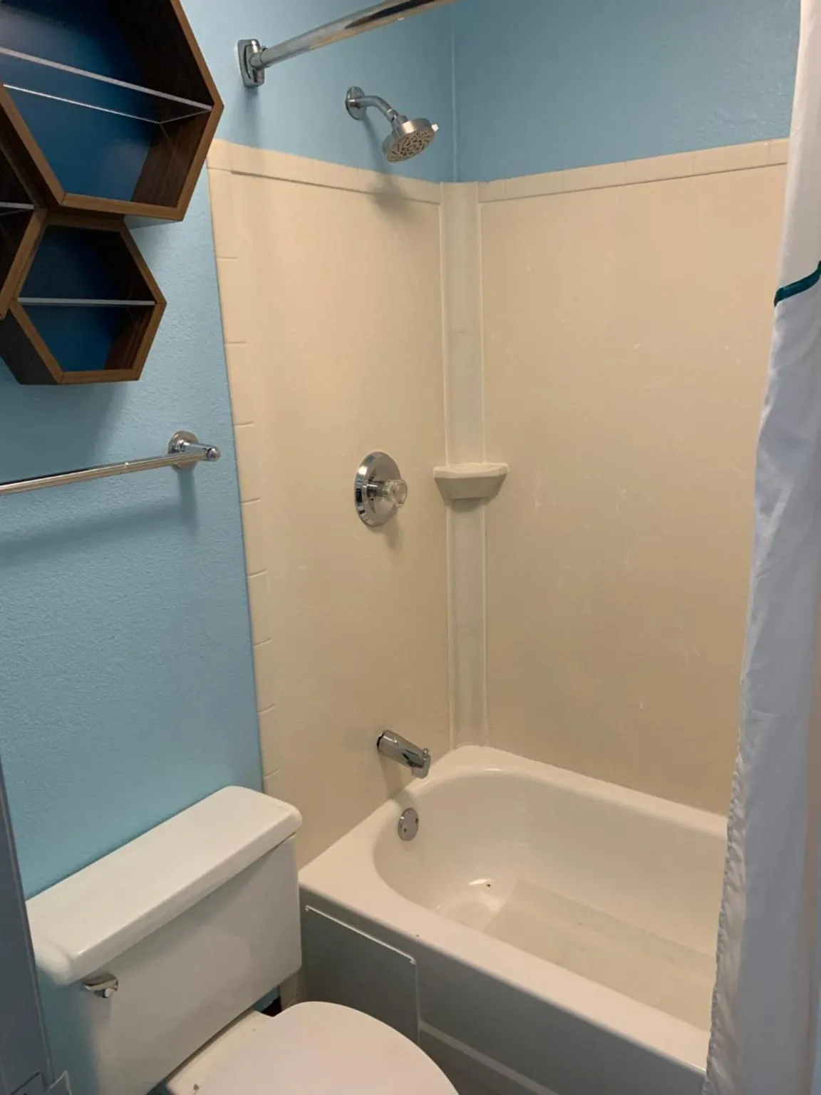 Bathroom in HomeTowne Studios by Red Roof Mystic - New London