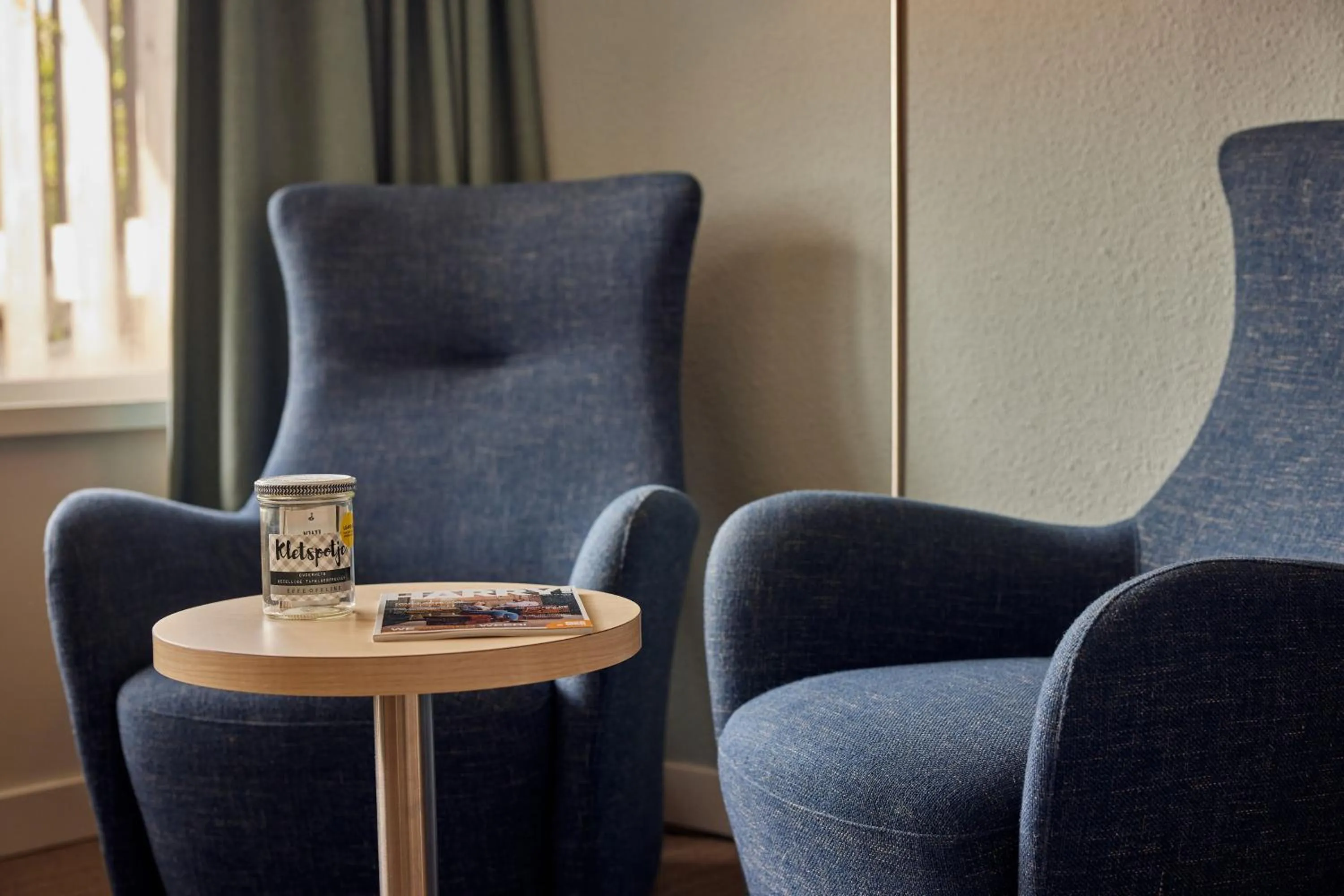 Seating area in WestCord Hotel de Wadden