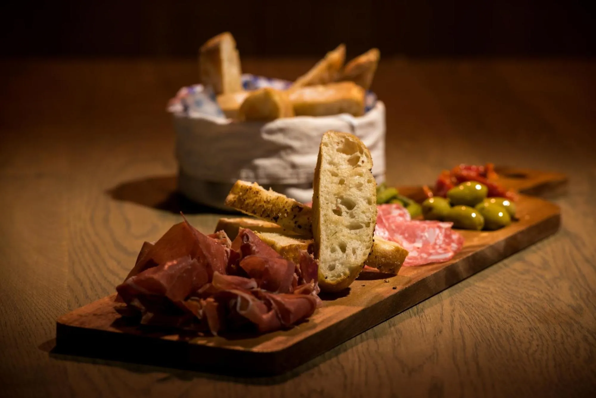 Food close-up in WestCord Hotel de Wadden