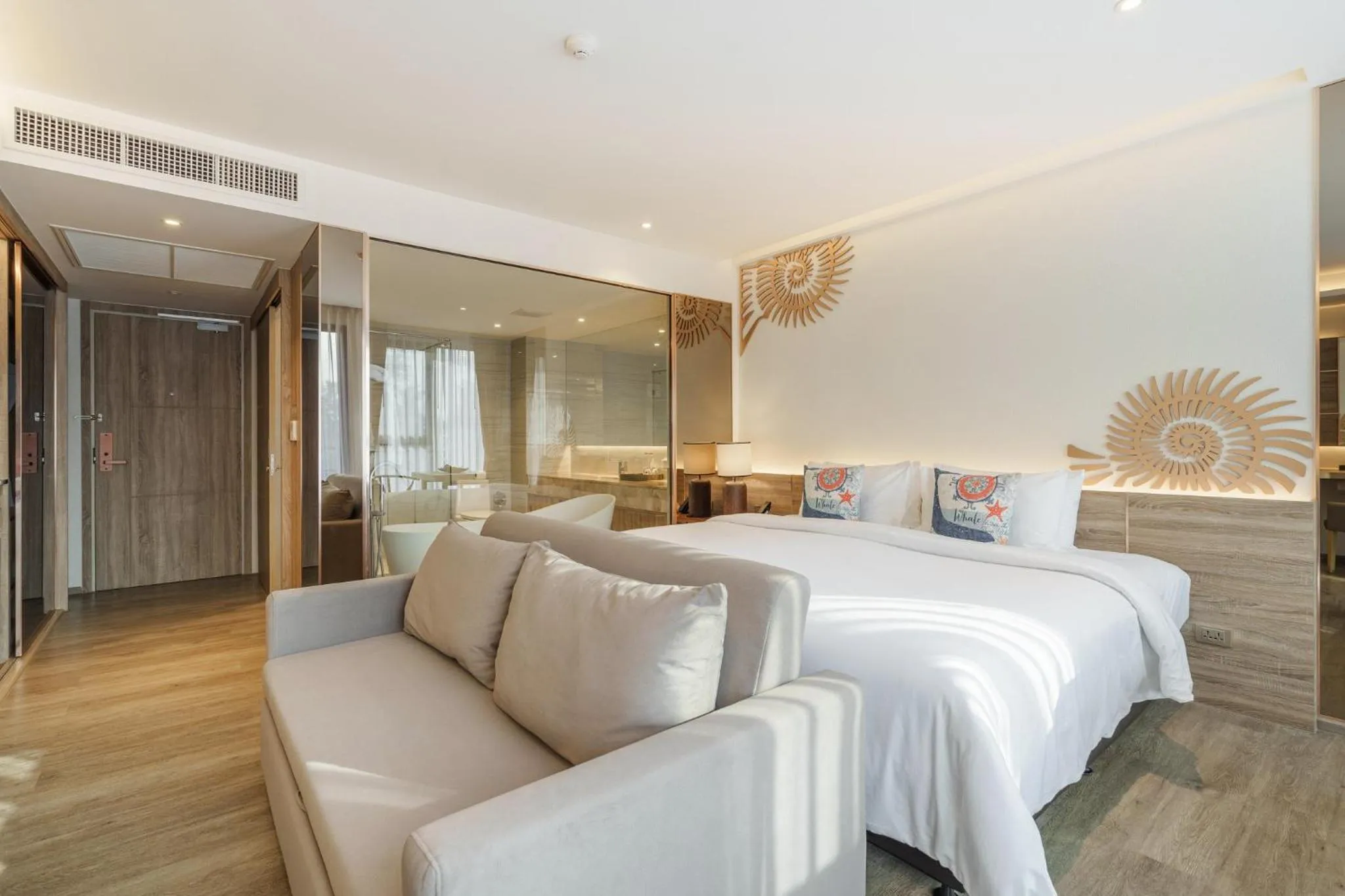 Bed in The Marin Phuket Kamala Beach