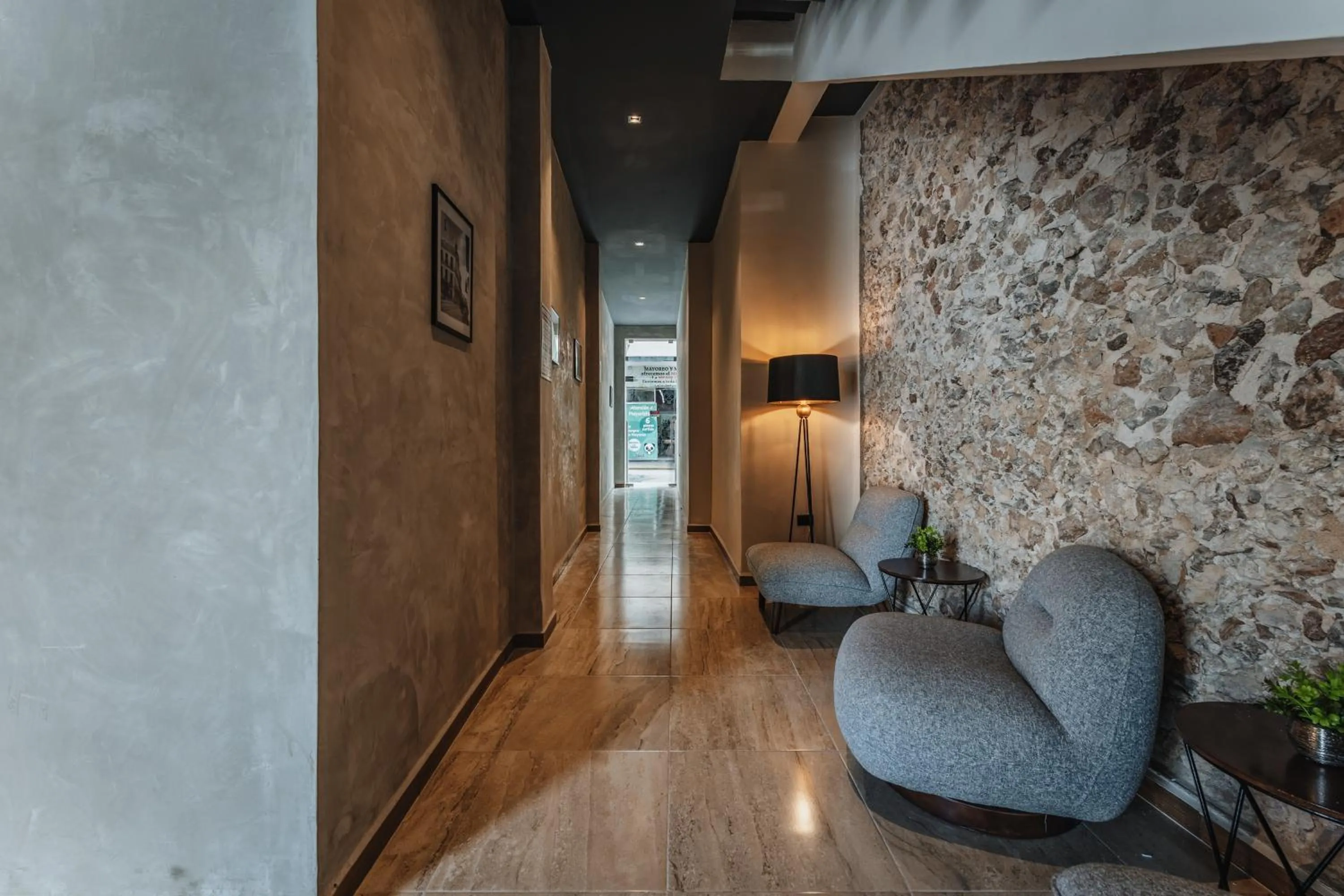 Lobby or reception in Hotel Mexico, Merida