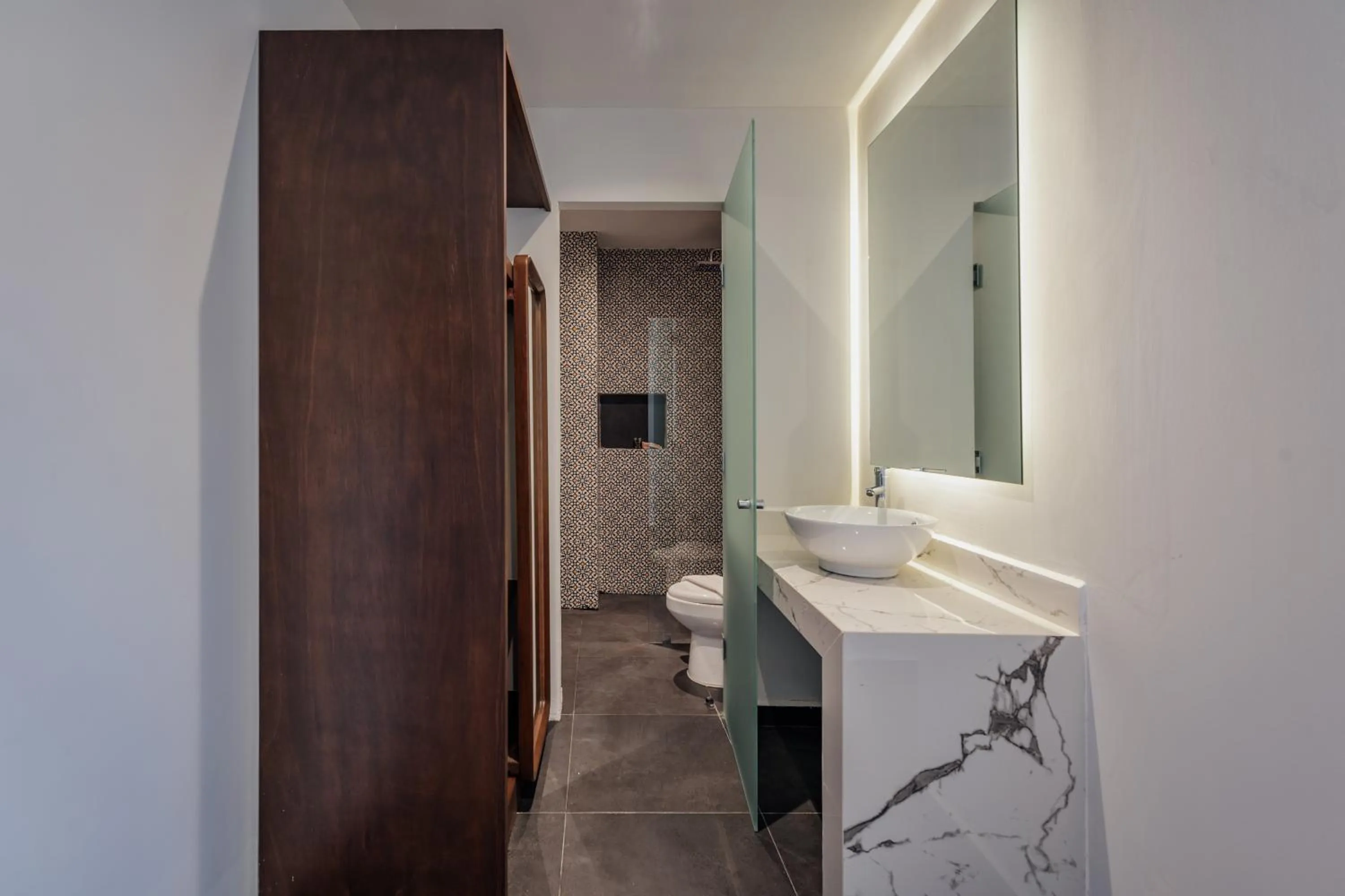 Bathroom in Hotel Mexico, Merida