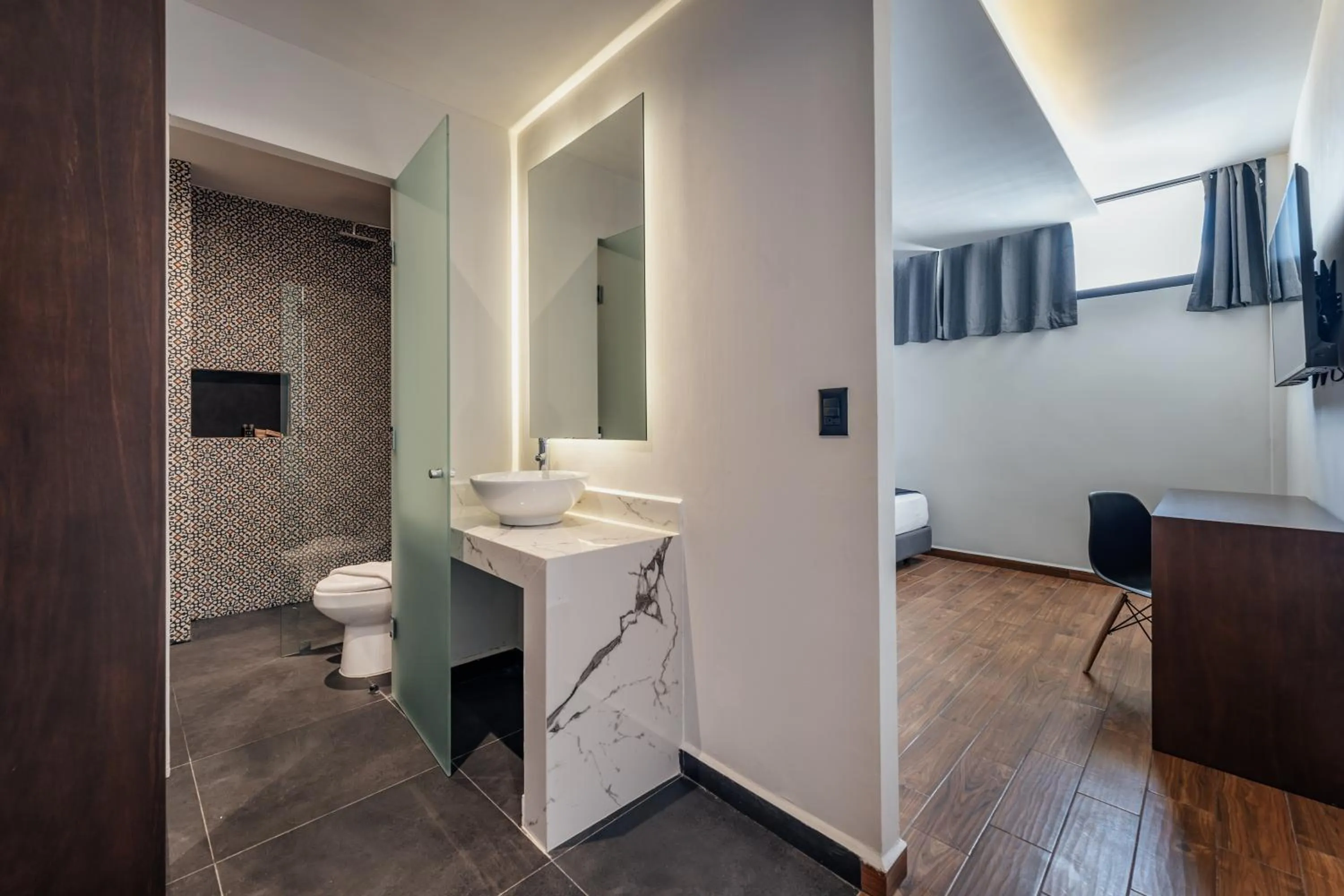 Bathroom in Hotel Mexico, Merida