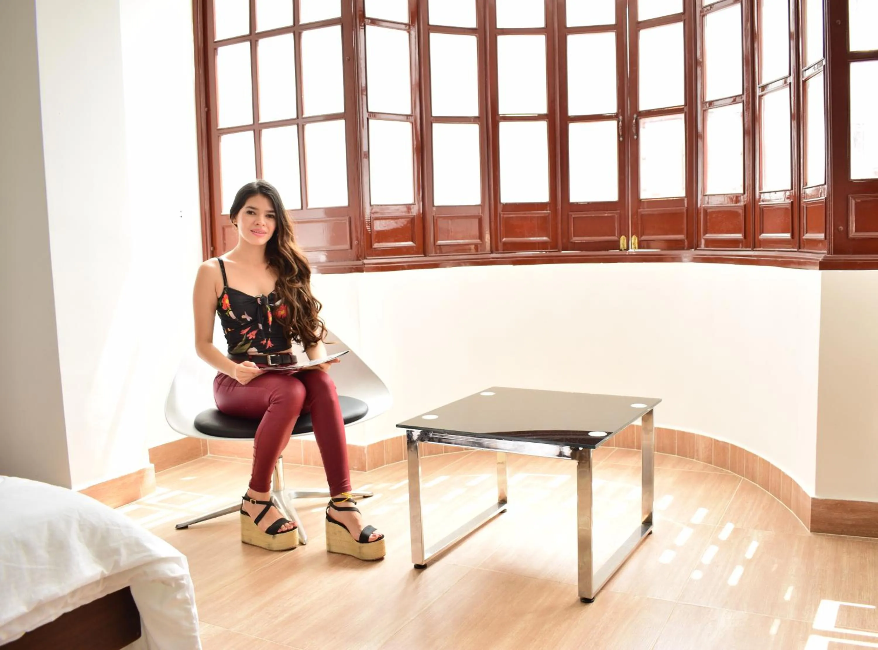 Seating area in Hotel Zaraya
