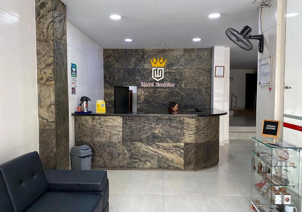 Lobby or reception in Hotel Exelsior