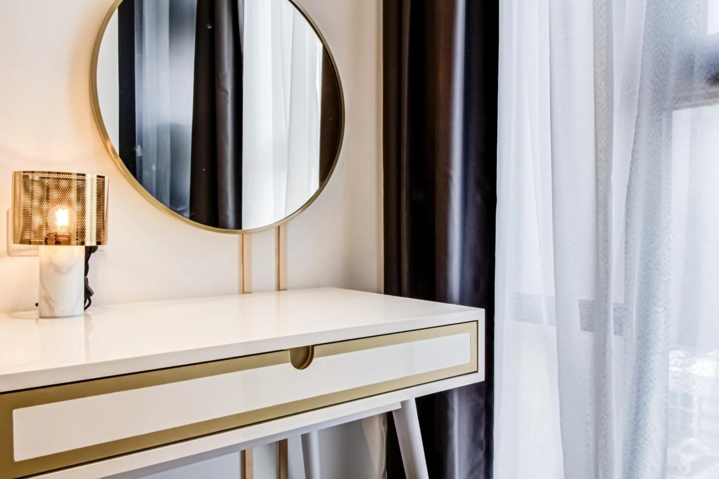 Bedroom, Bed in Axon Residence at Pavilion KLCC KL Tower view by KIMIRO