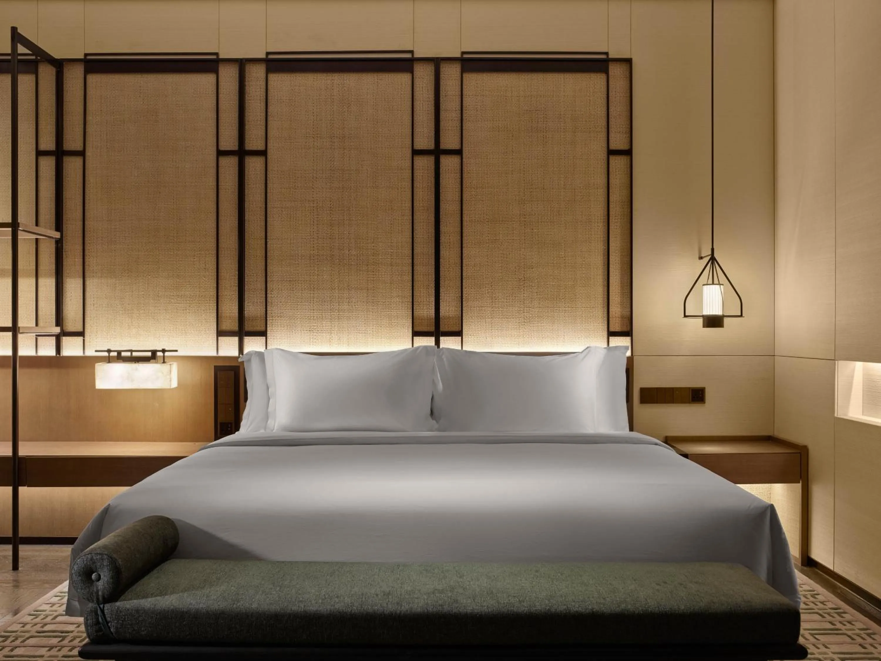 Bed in Banyan Tree Dongguan Songshan Lake