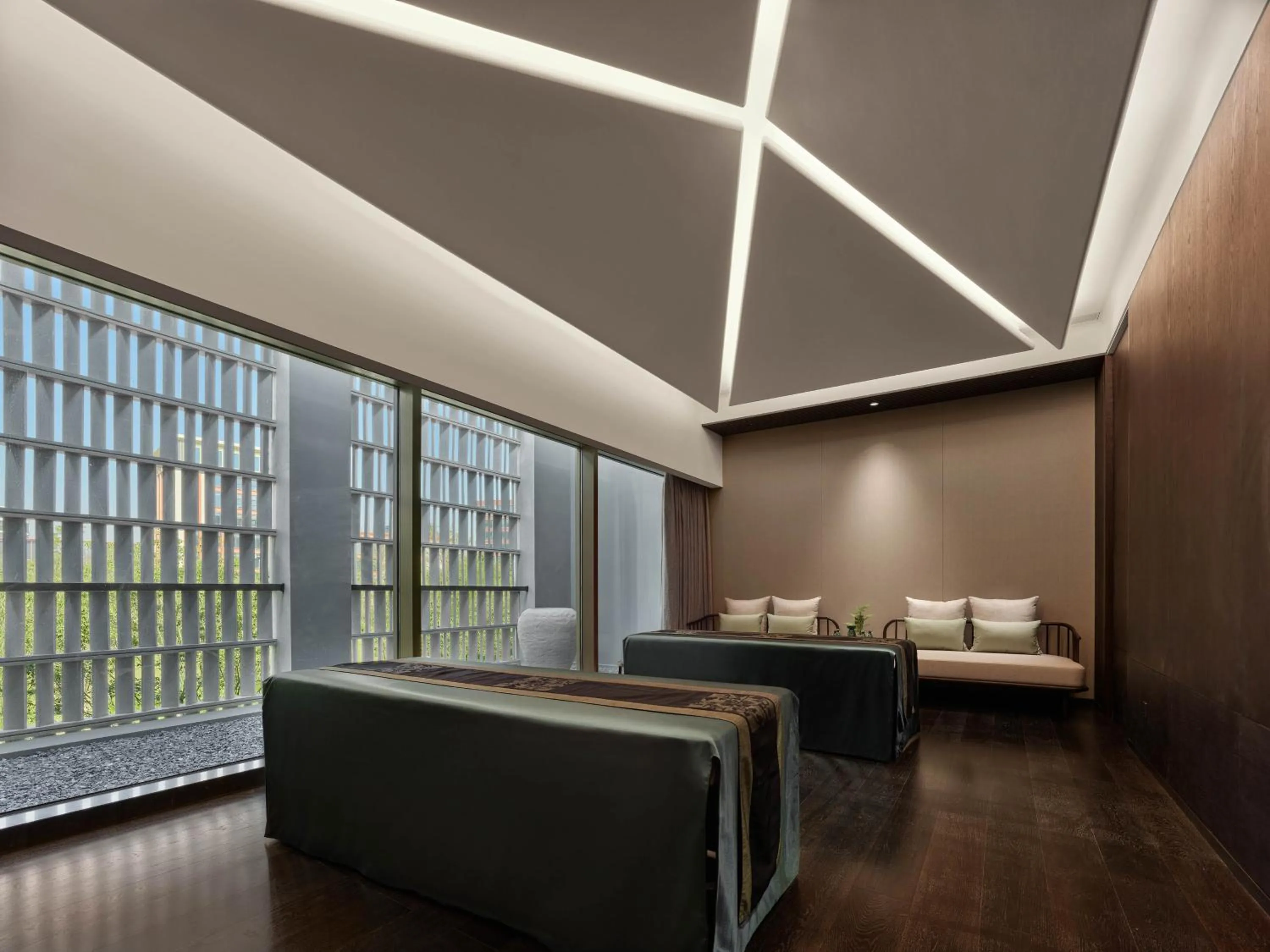 Spa and wellness centre/facilities, Bed in Banyan Tree Dongguan Songshan Lake