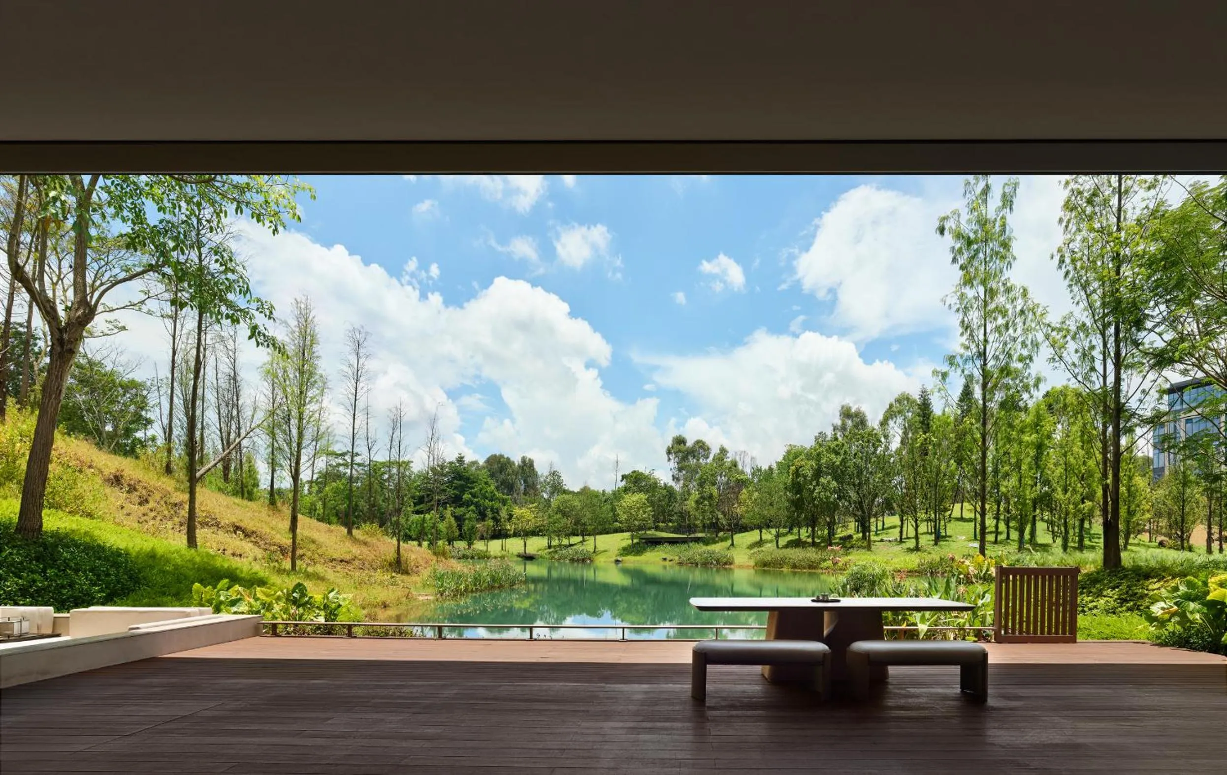 Natural landscape in Banyan Tree Dongguan Songshan Lake