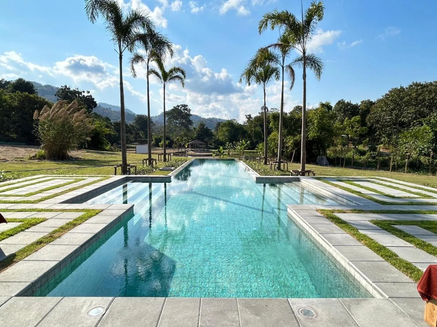 Swimming pool in Tantawan Tented Camp by Dusit, Chiang Rai